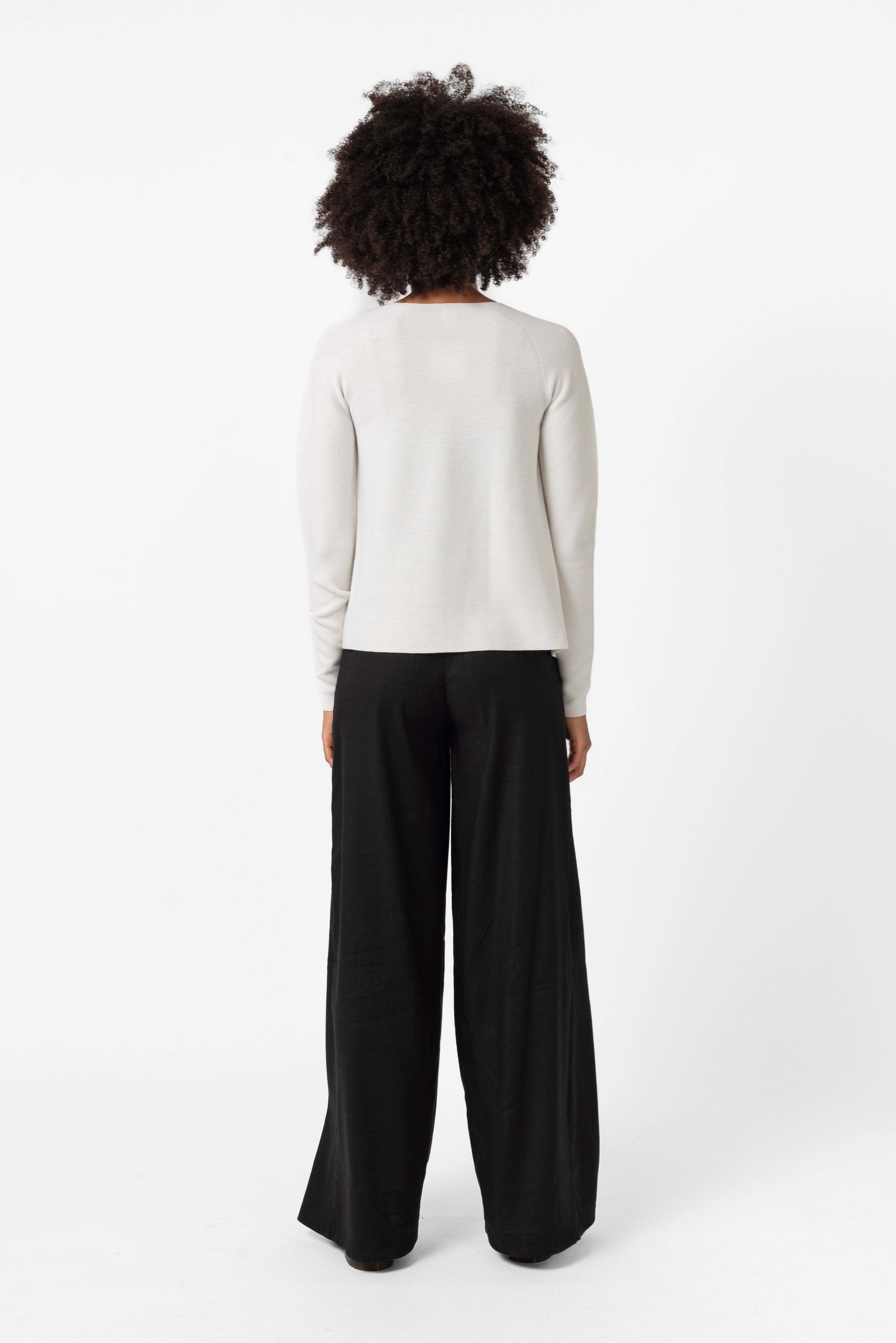 NNIstudio - COZY Strickjacke - Start White - XS -