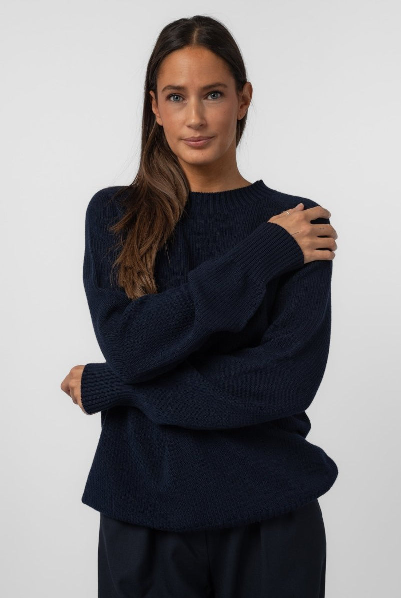 NNIstudio - CREW 2.0 Pullover - Nachtblau - XS -