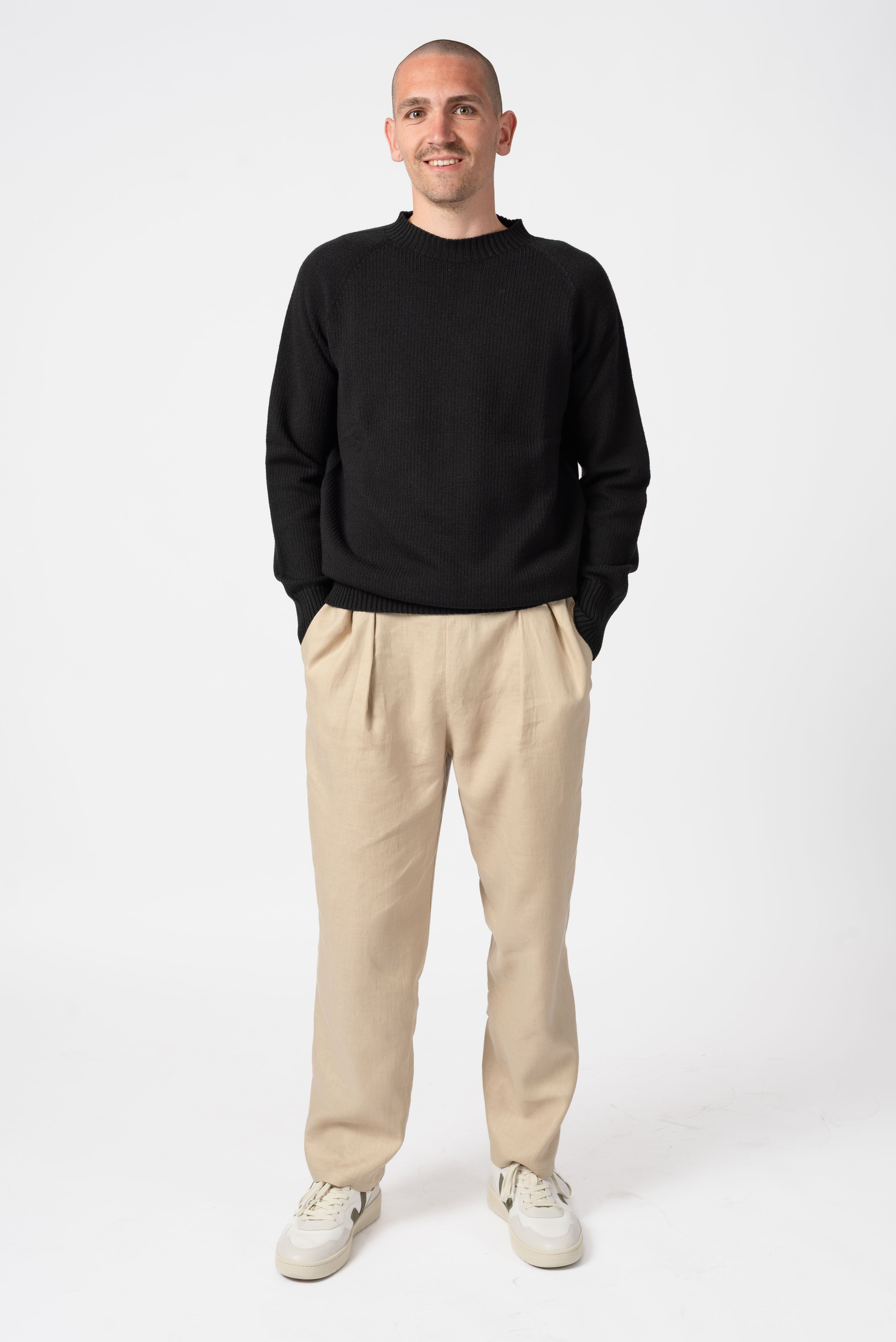 NNIstudio - CREW 2.0 Pullover Unisex - Birch Melange - XS -