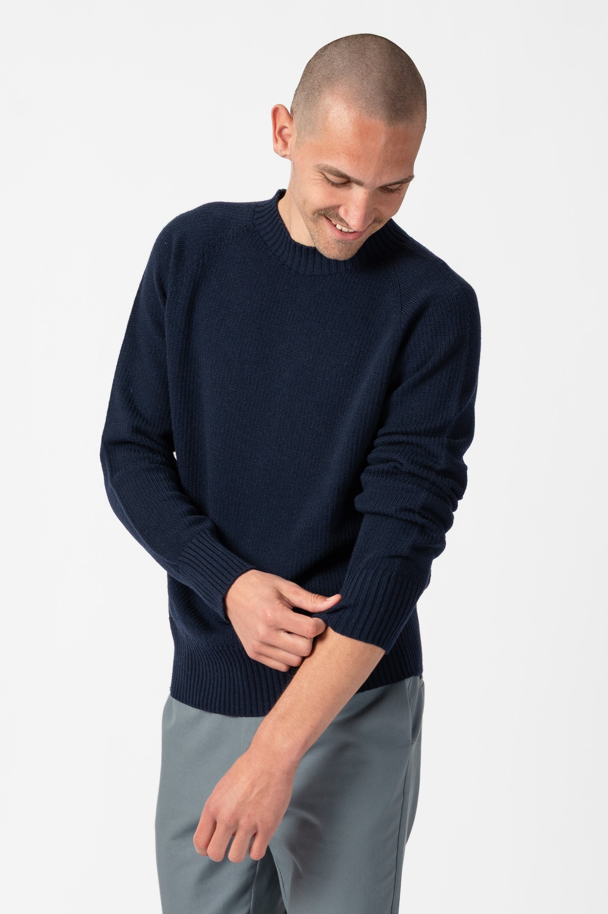 NNIstudio - CREW 2.0 Pullover Unisex - Birch Melange - XS -