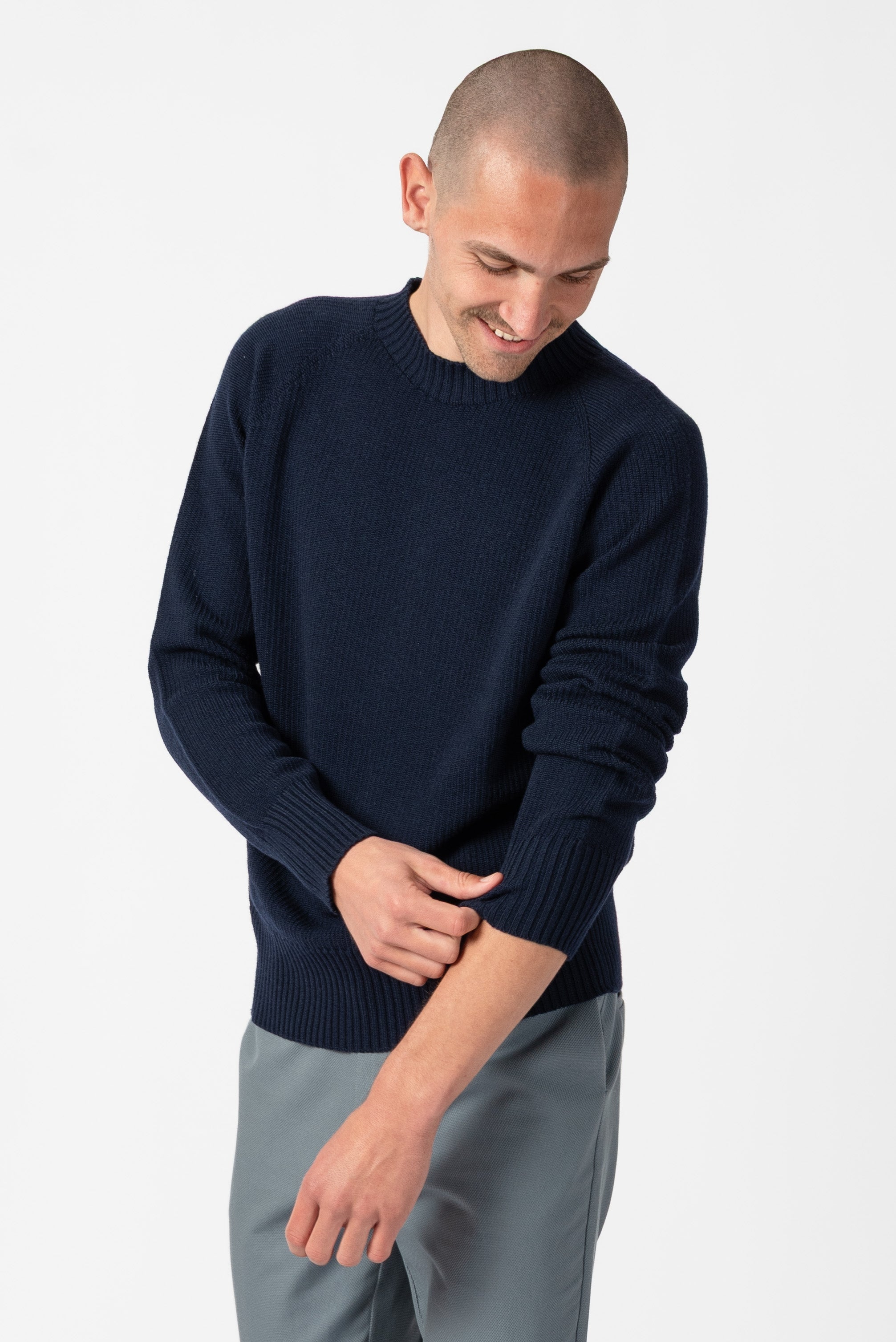 NNIstudio - CREW 2.0 Pullover Unisex - Birch Melange - XS -