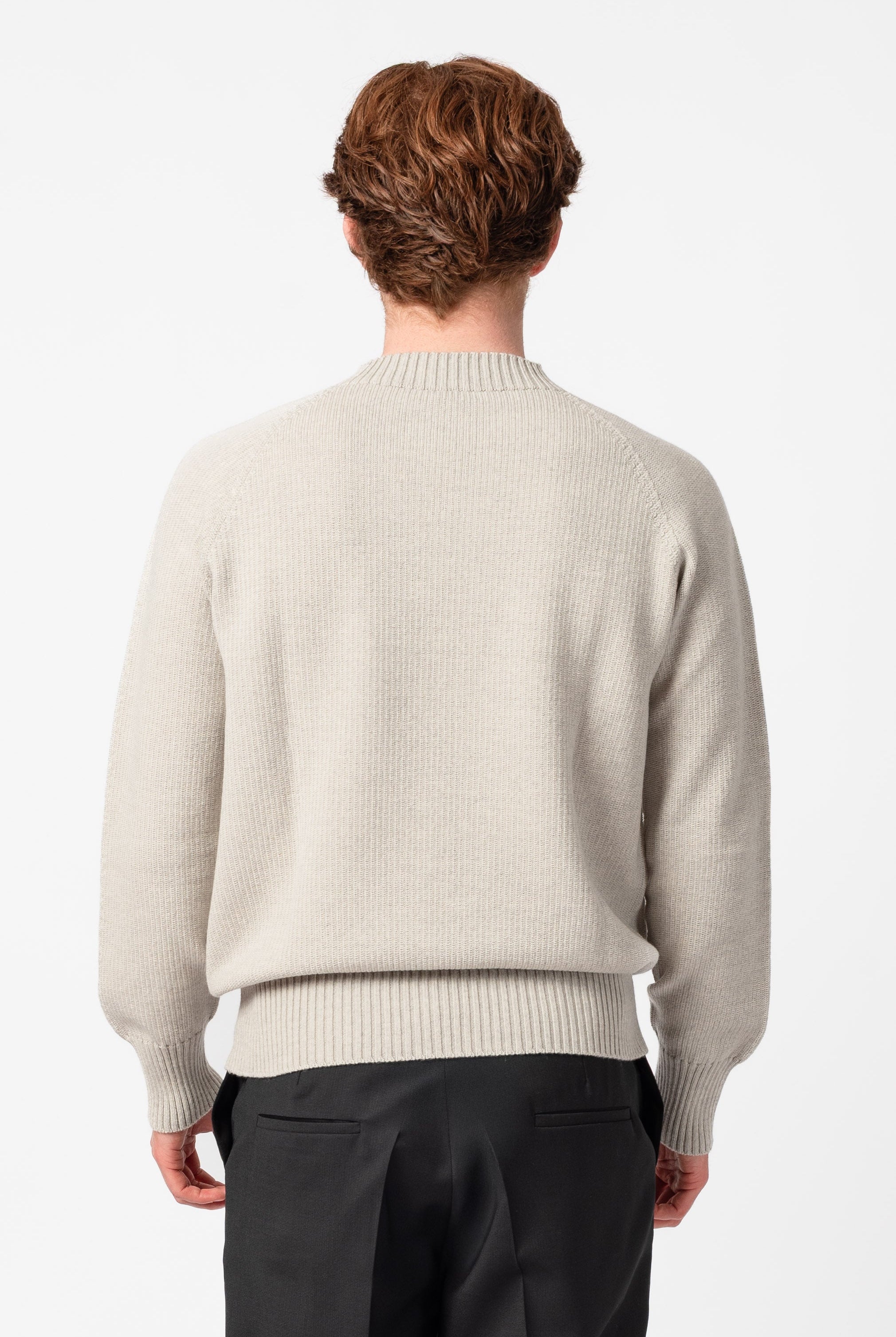 NNIstudio - CREW 2.0 Pullover Unisex - Birch Melange - XS -