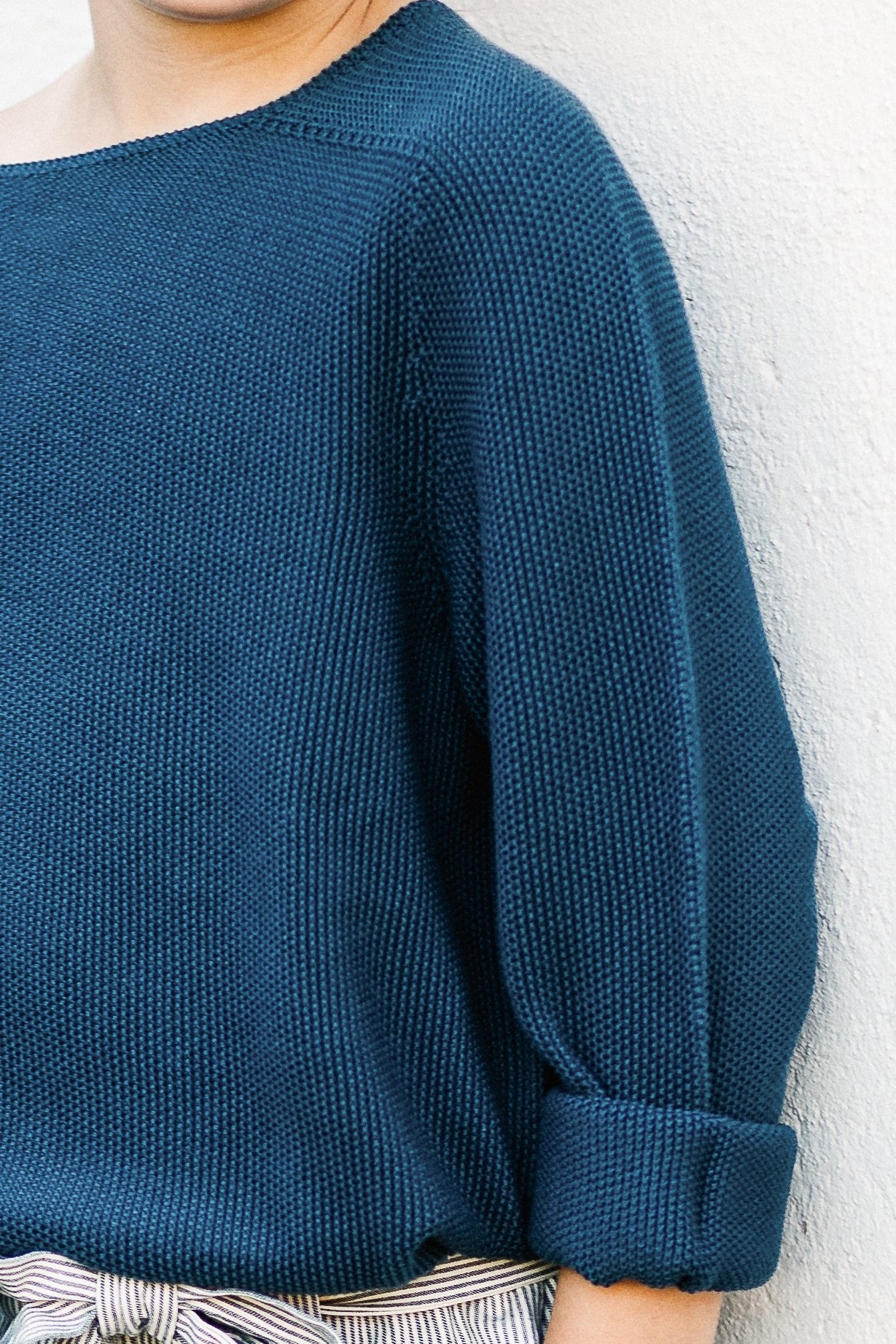 NNIstudio - CRISP Pullover Kids - Petrol - S; 2 – 5 Jahre -