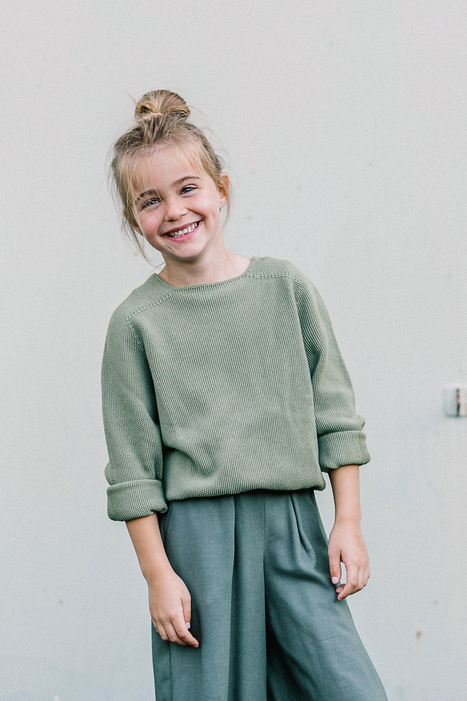 NNIstudio - CRISP Pullover Kids - Petrol - S; 2 – 5 Jahre -