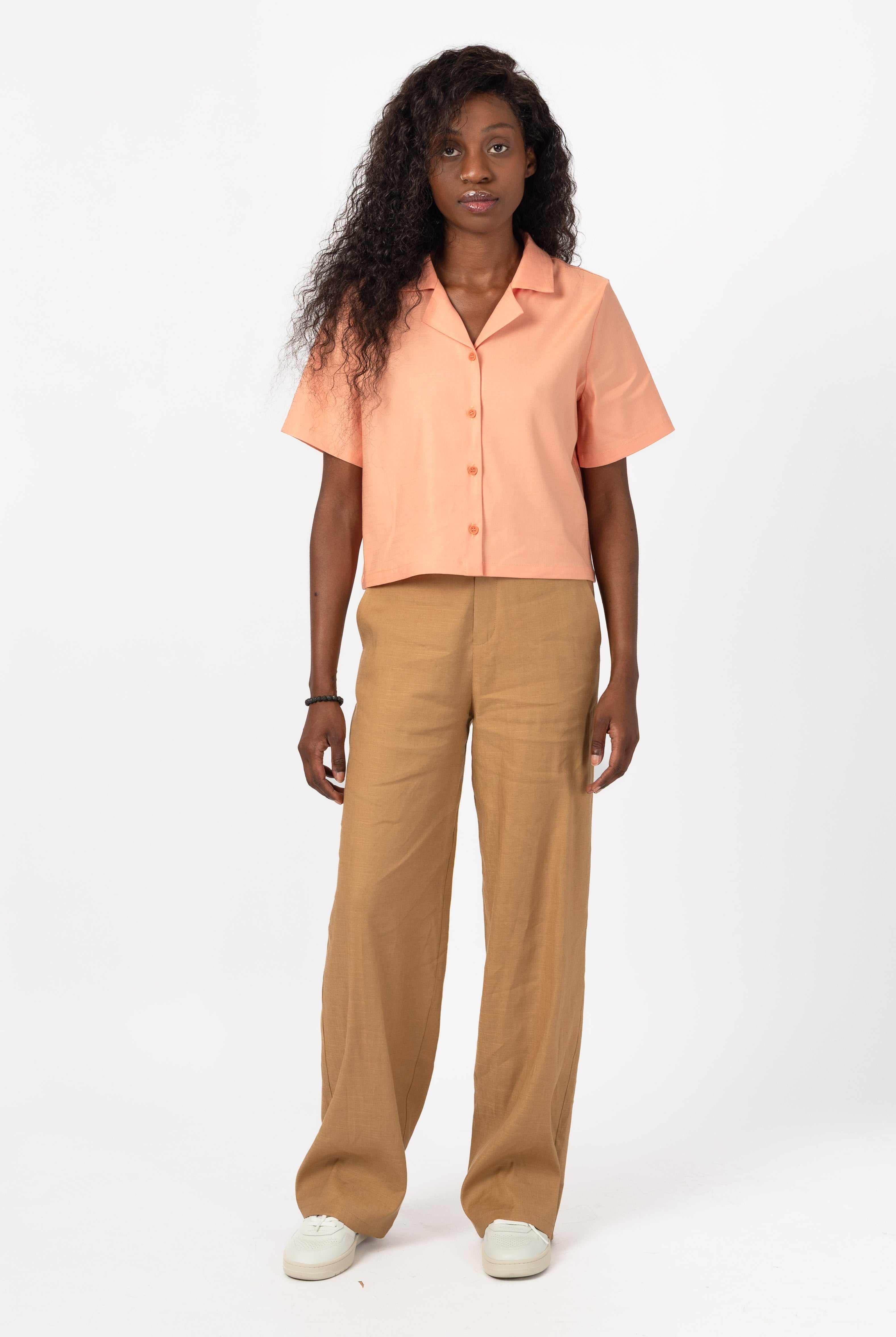 NNIstudio - CUBAN 2.0 Bluse - Coral - XS -