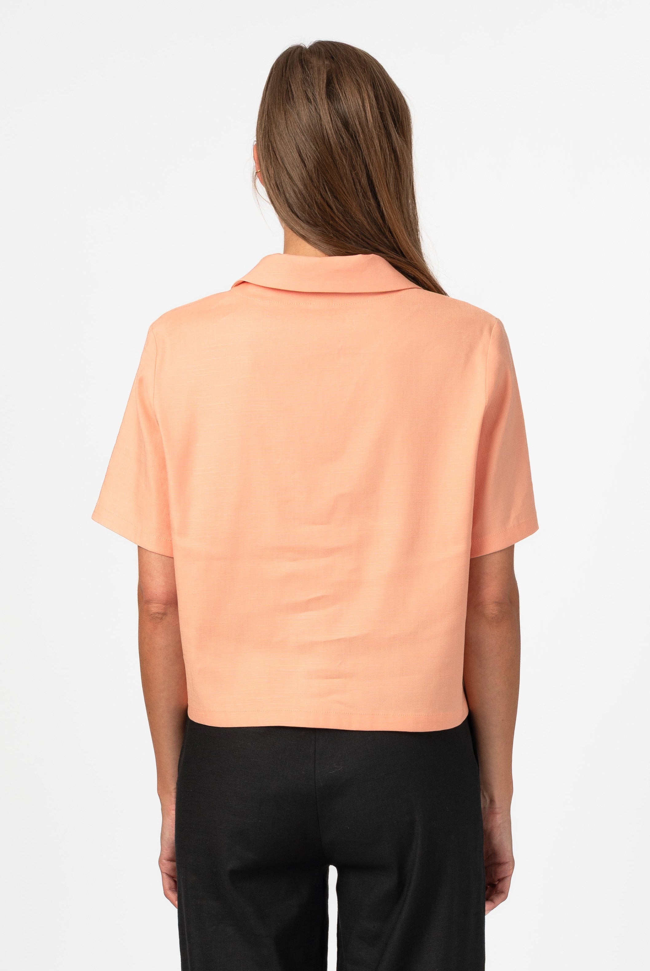 NNIstudio - CUBAN 2.0 Bluse - Coral - XS -