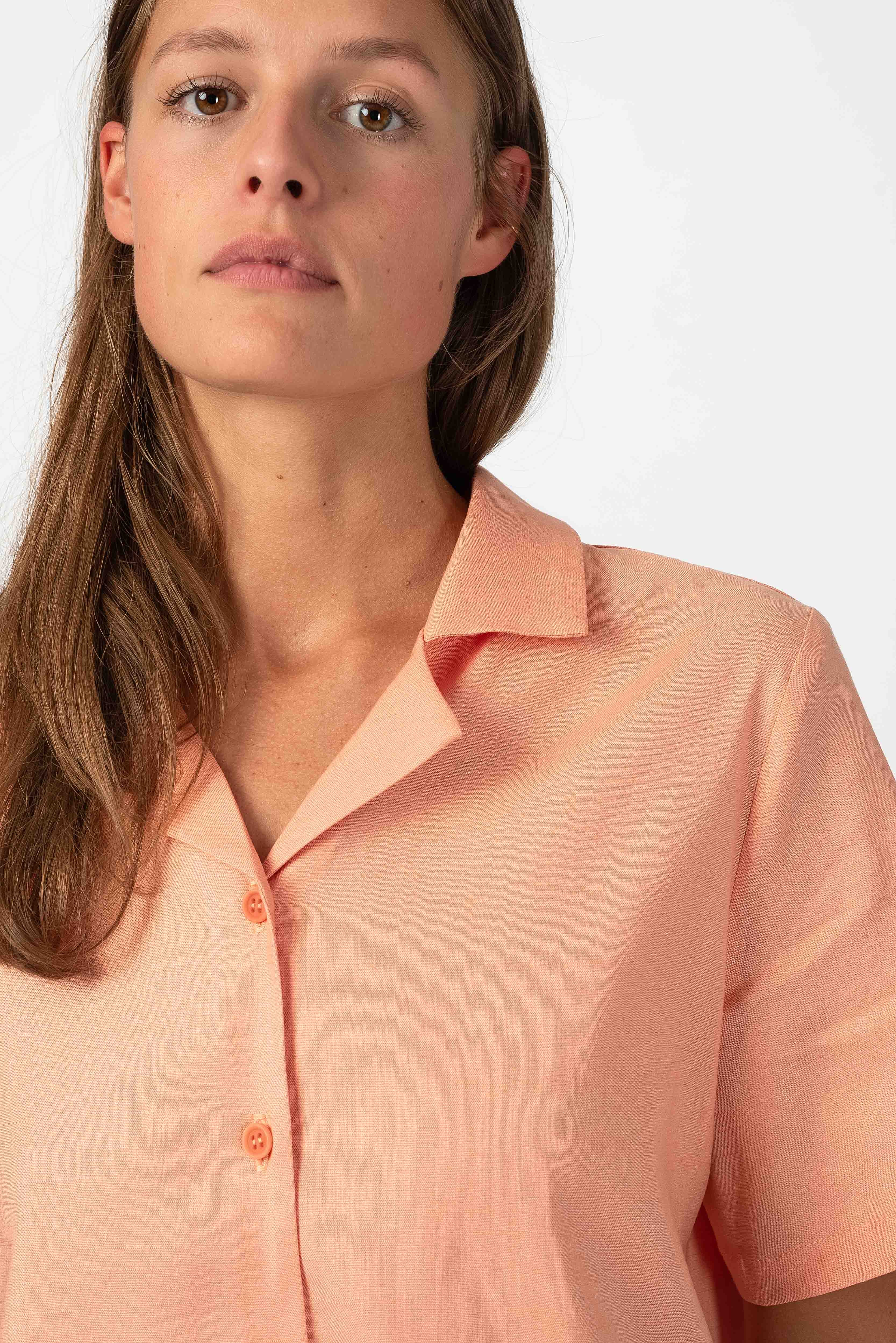 NNIstudio - CUBAN 2.0 Bluse - Coral - XS -