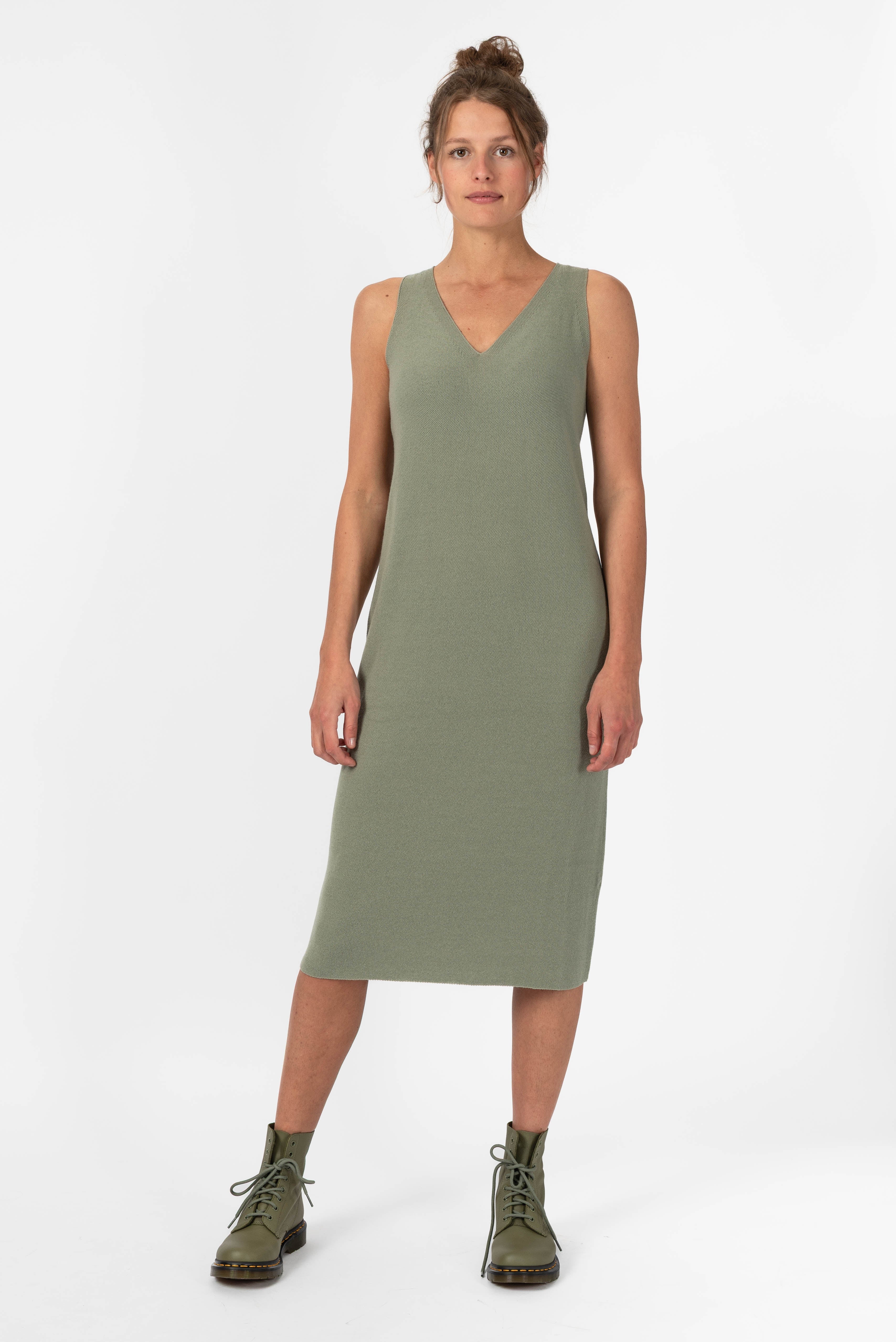 NNIstudio - FLOW Kleid - Tea Green - XS -