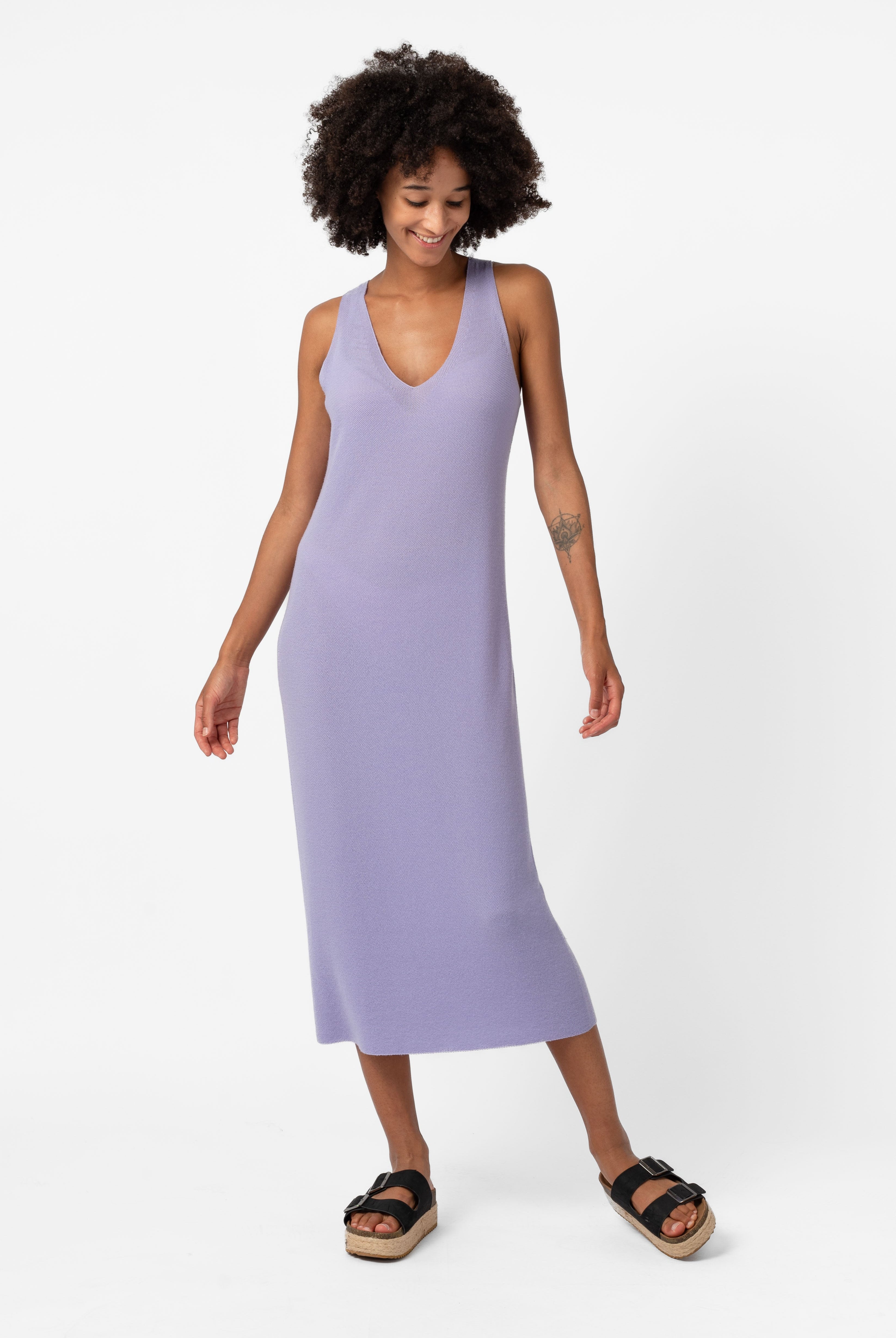 NNIstudio - FLOW Kleid - Wisteria Purple - XS -