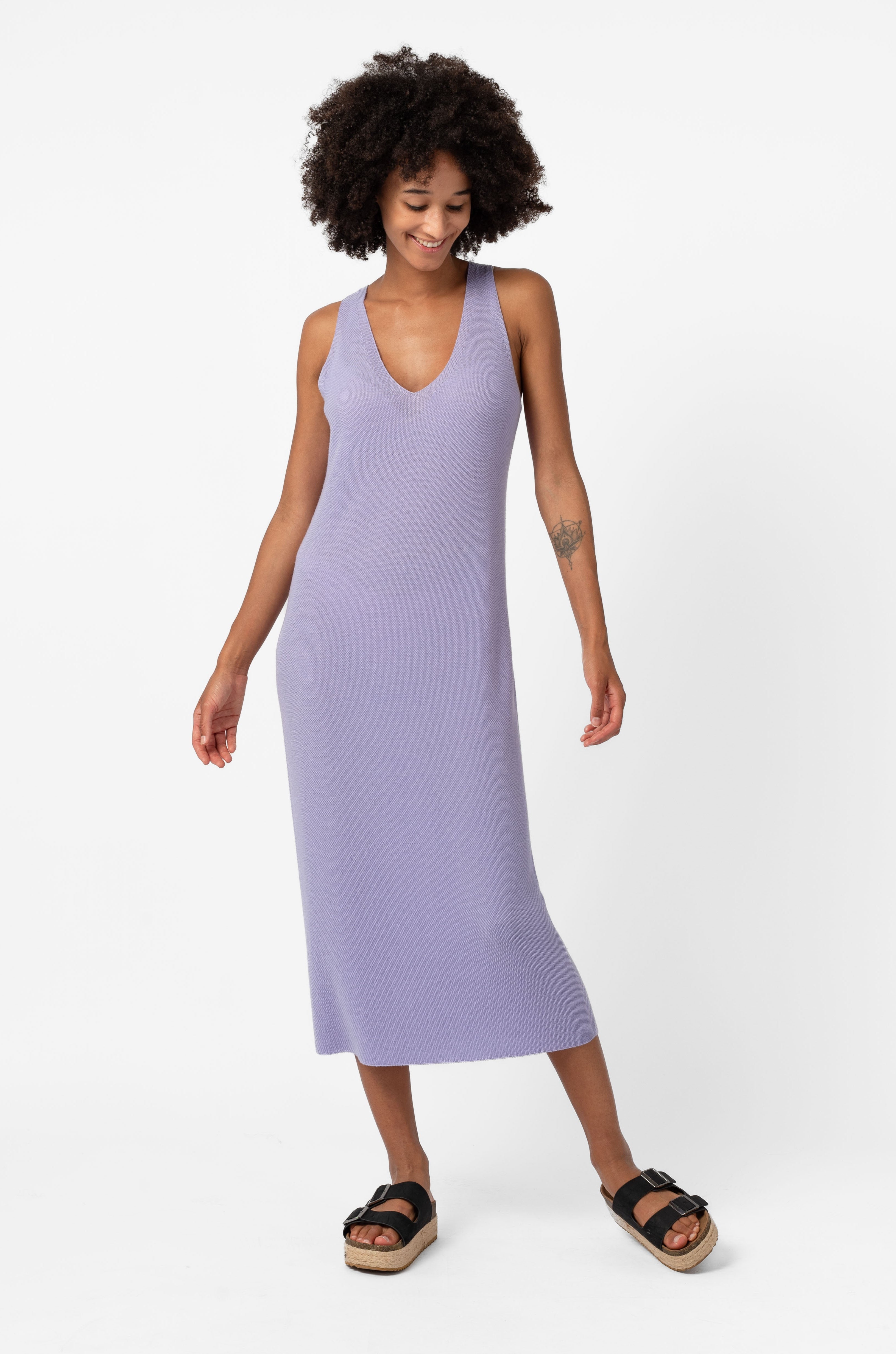 NNIstudio - FLOW Kleid - Wisteria Purple - XS -