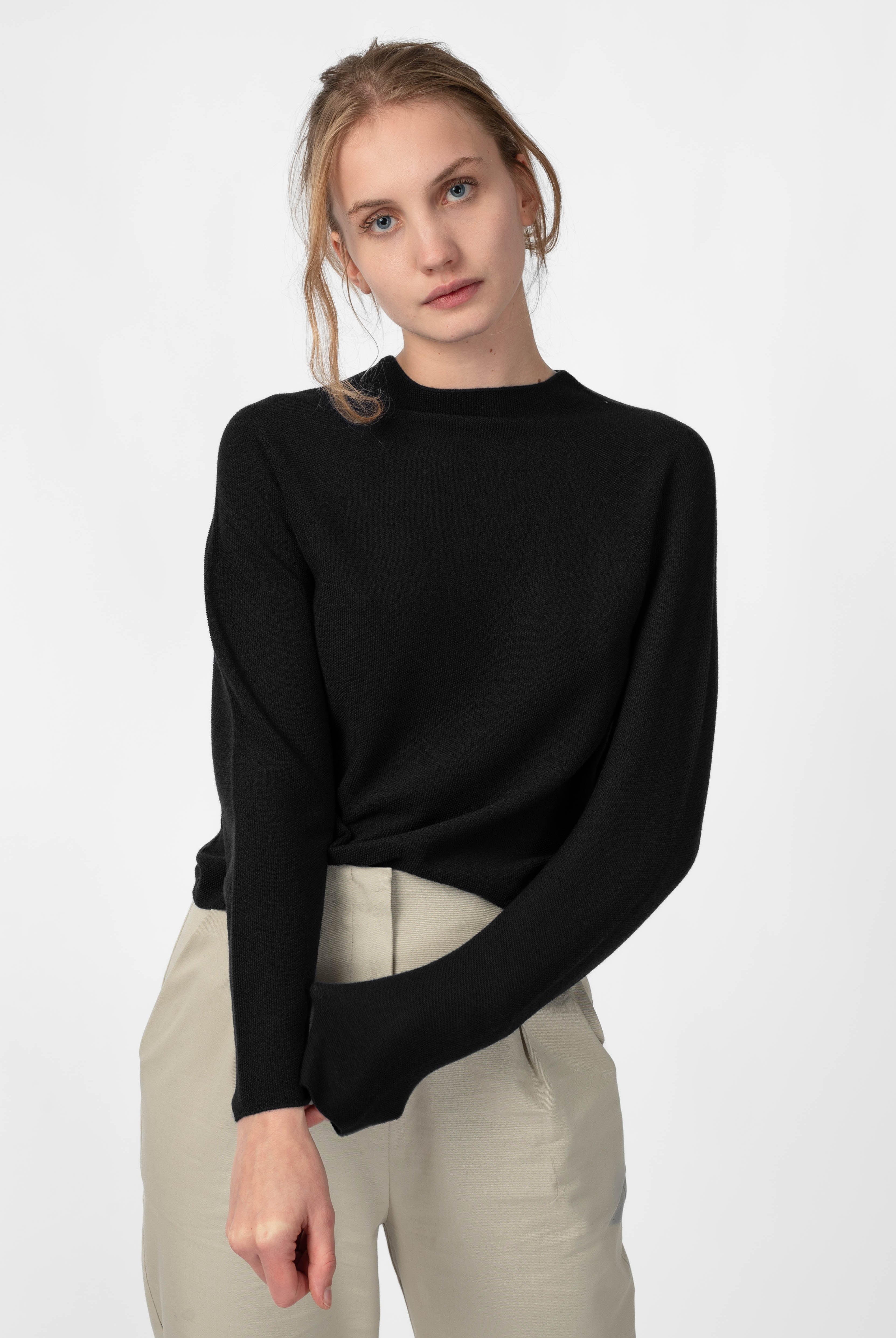 NNIstudio - HALFWAY Pullover Unisex - Apricot - XS -