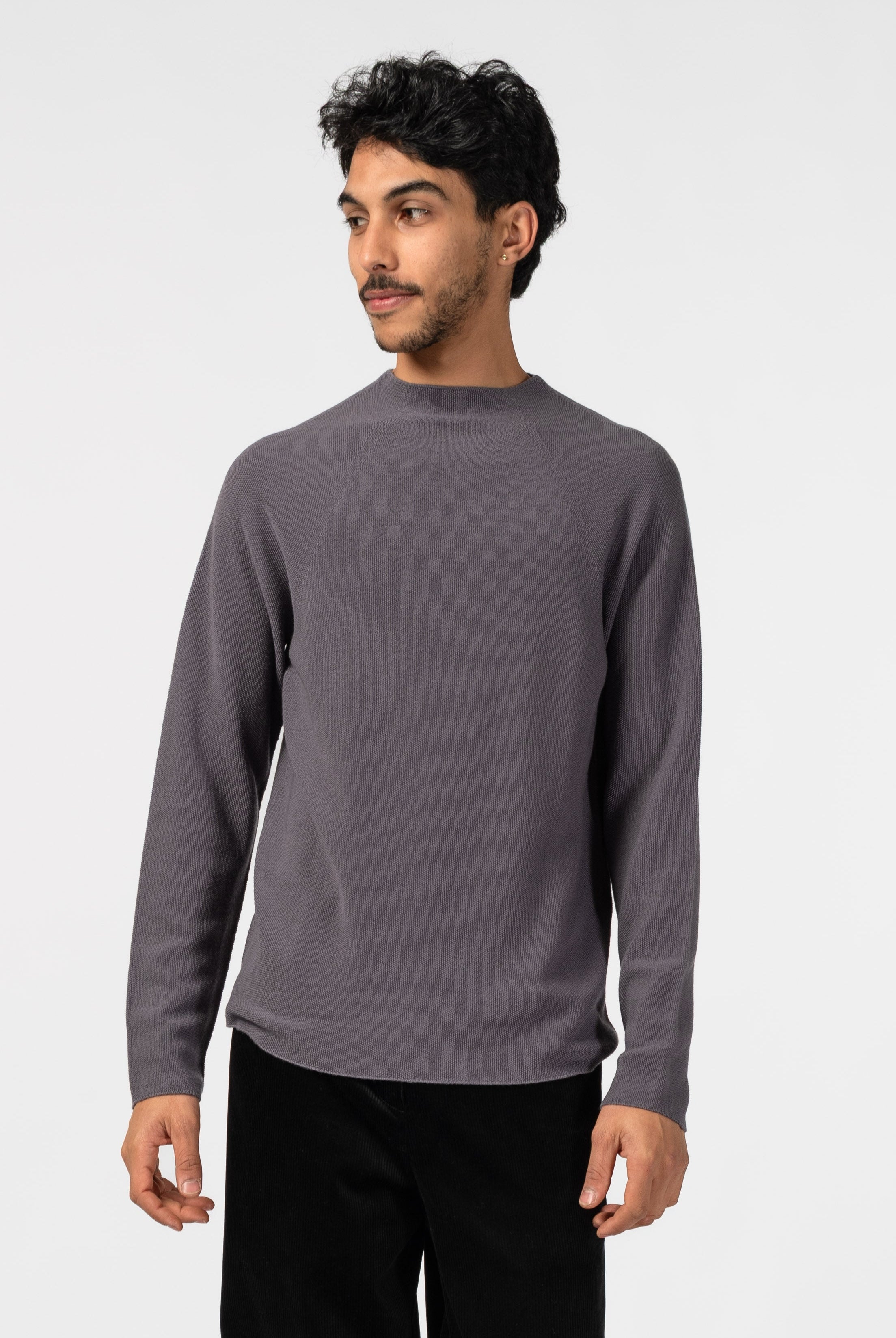 NNIstudio - HALFWAY Strick - Pullover - Ash Purple - XS -