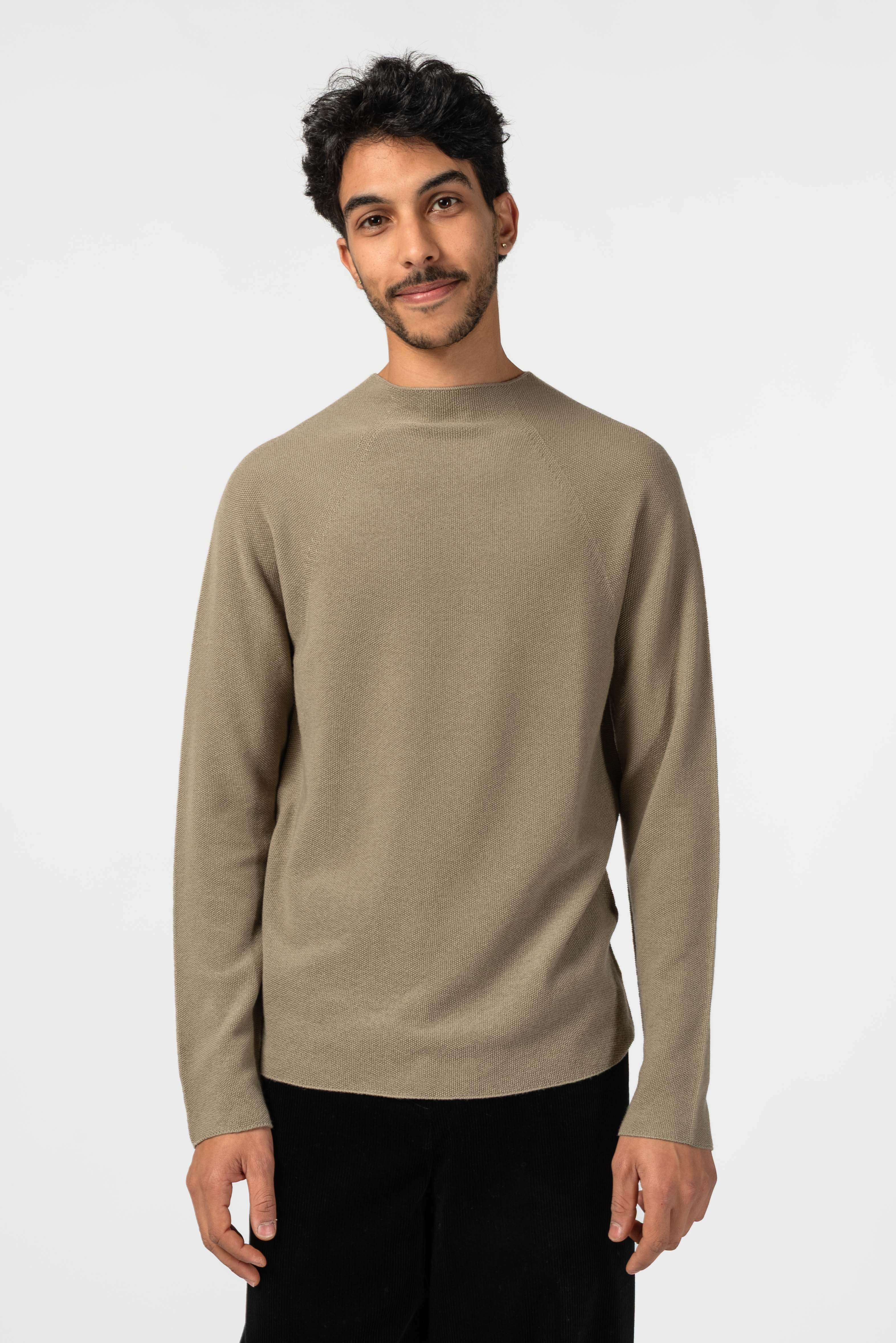 NNIstudio - HALFWAY Strick - Pullover - Chinchilla Sand - XS -