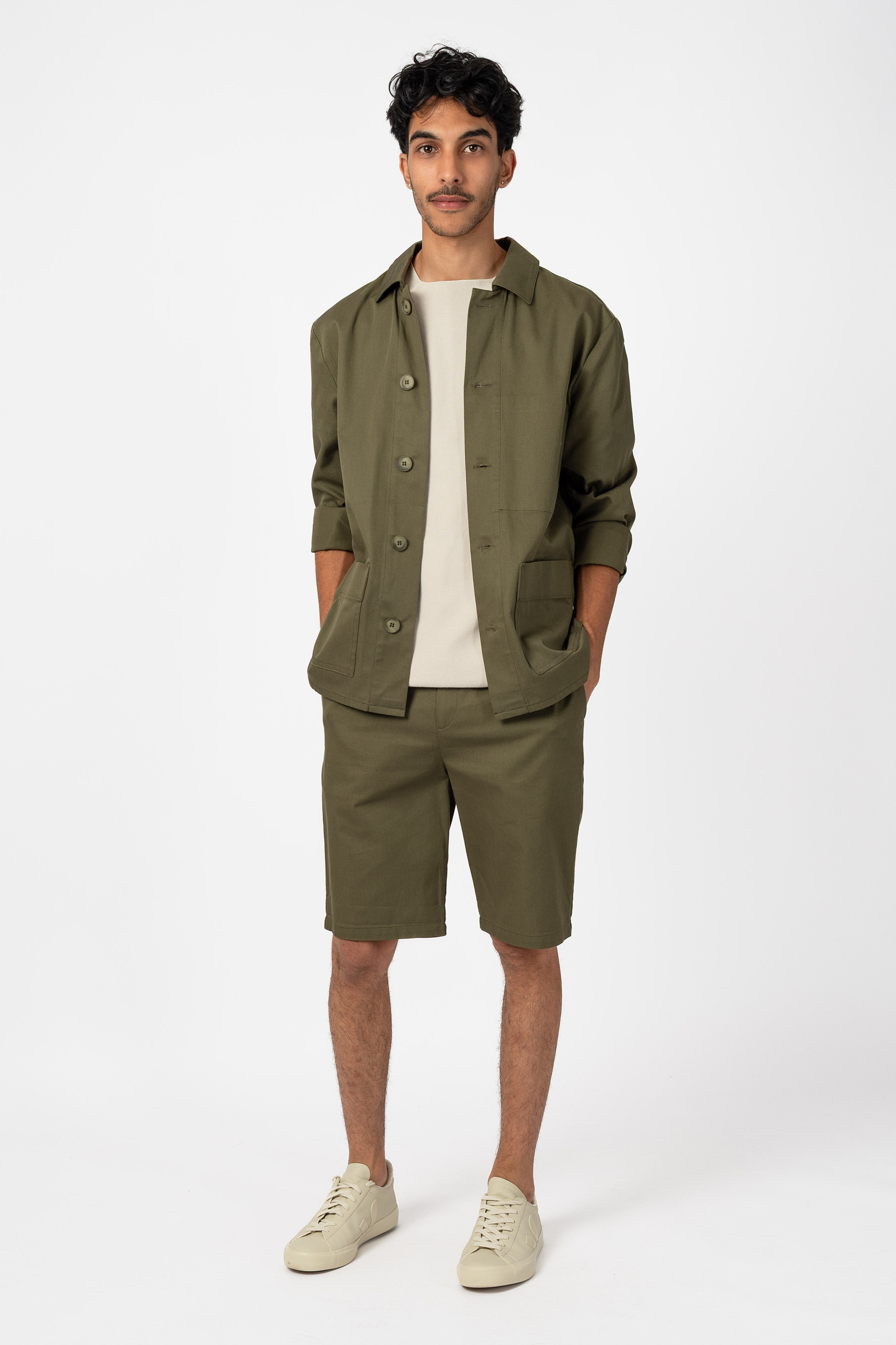 NNIstudio - LAB | CARGO Jacke Light - Loden Green - M -