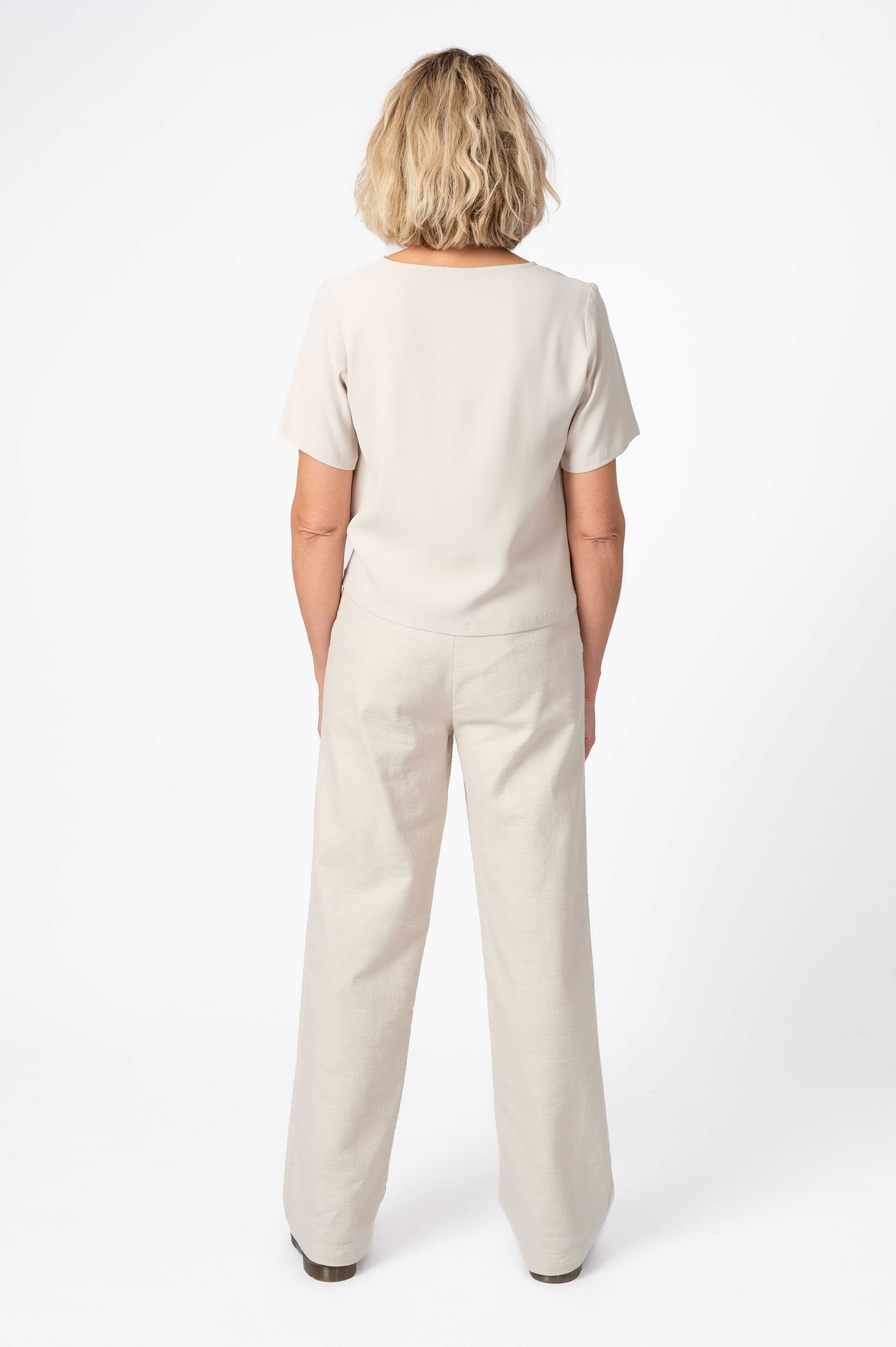 NNIstudio - LAB I MARLENE 2.0 Hose Cotton - Birch White - XXS -