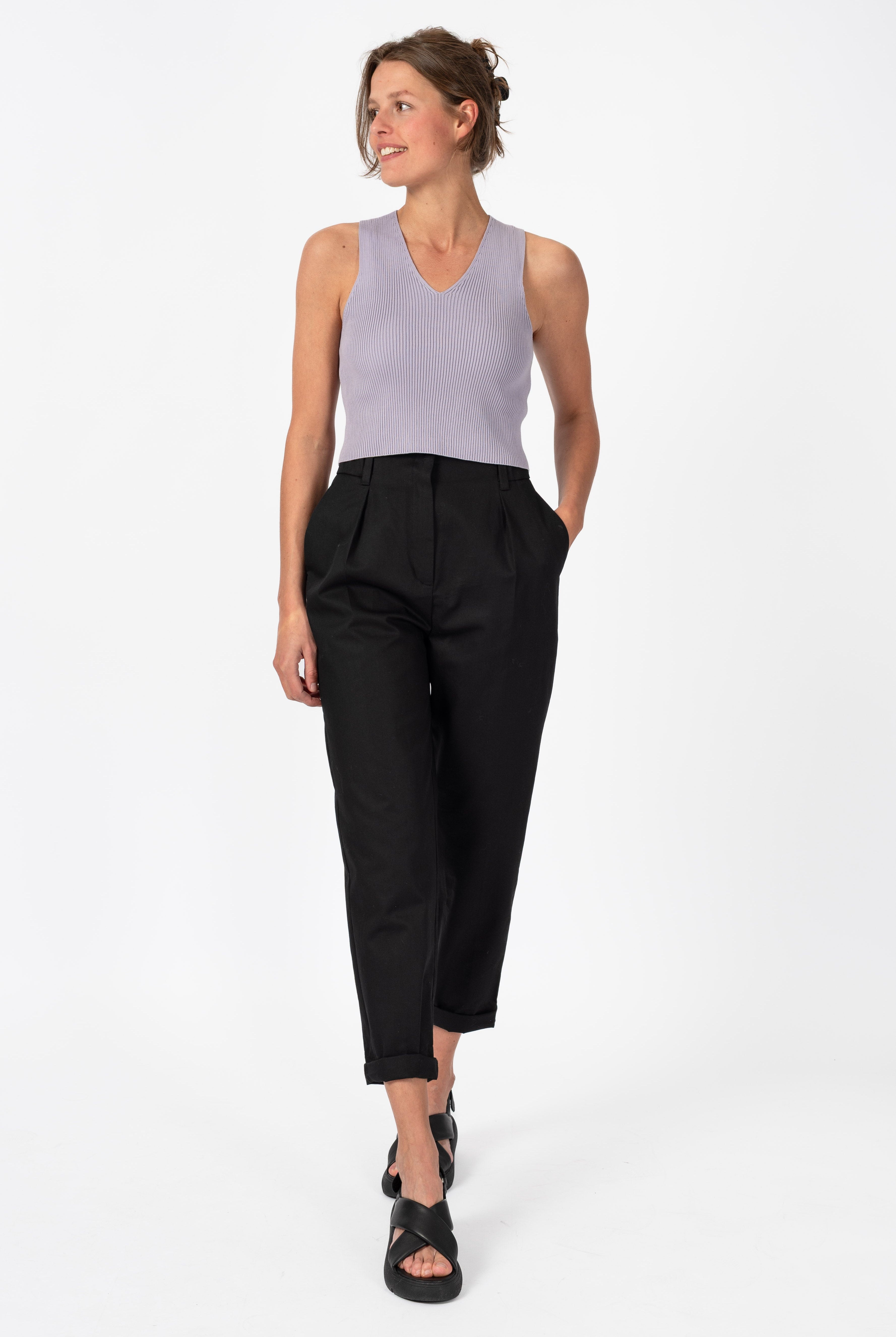 NNIstudio - LAB | OFFICE 2.0 Hose Cotton High - Phantom Black - S -