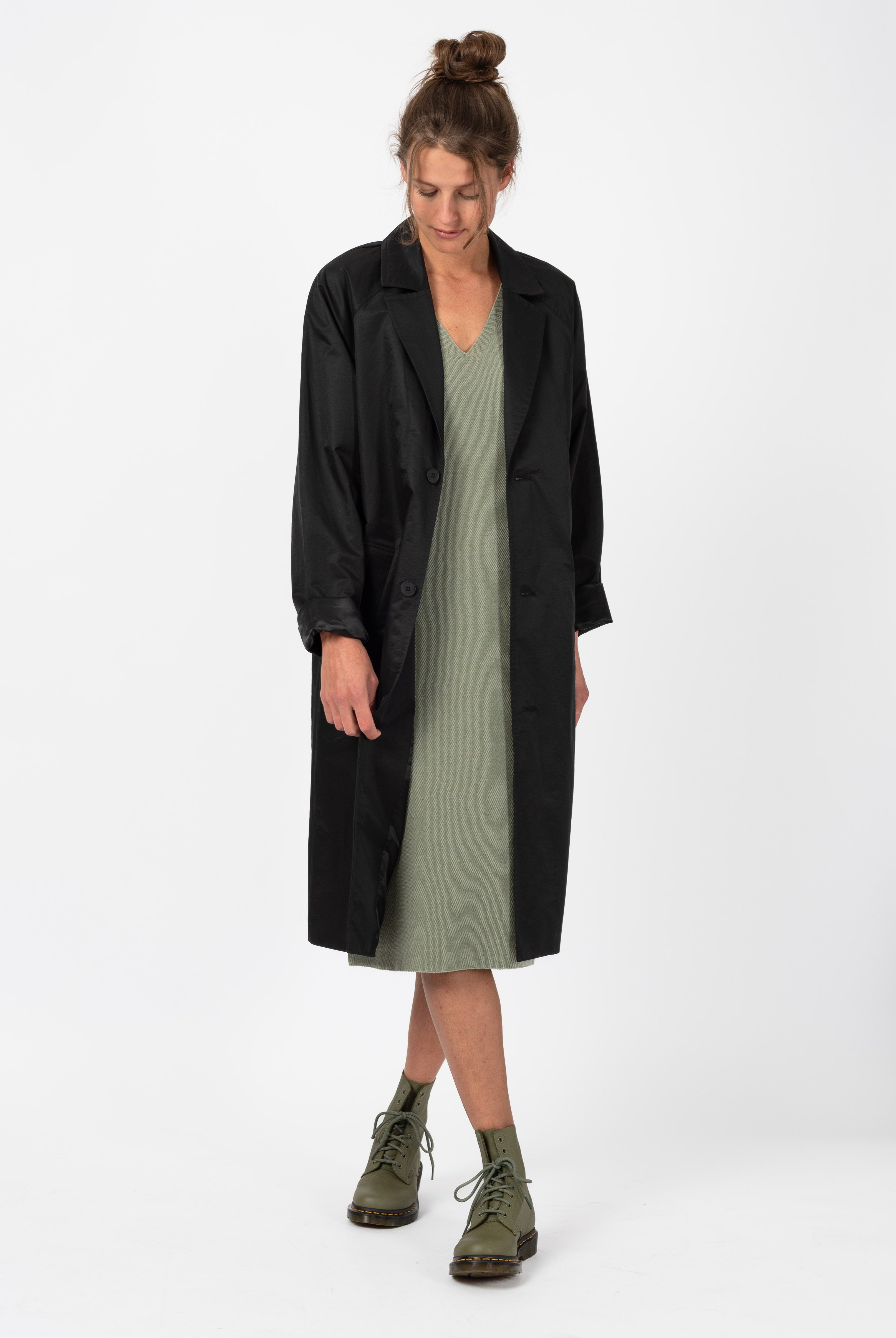 NNIstudio - LONGCOAT Light Unisex - Indigo Blue - S -