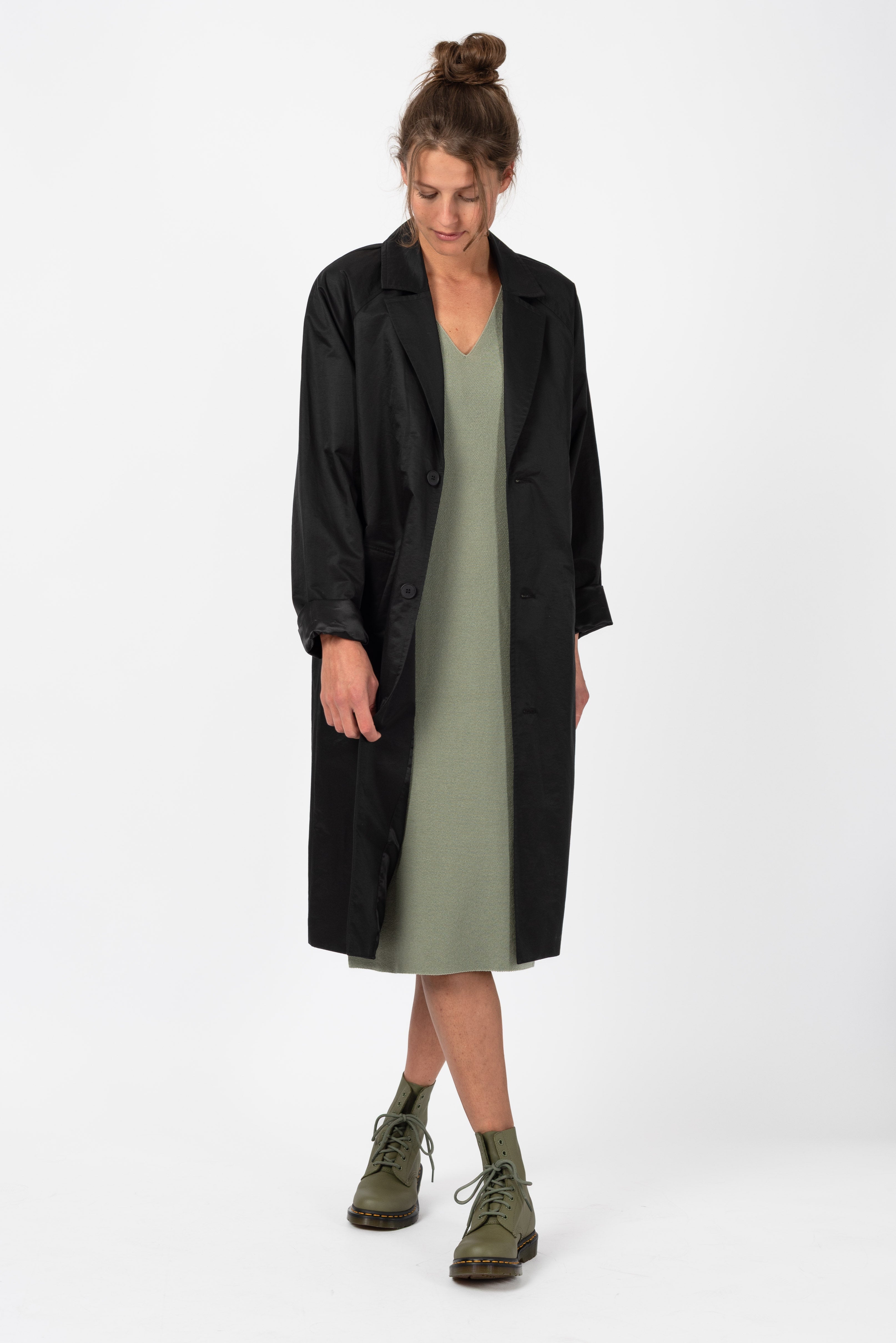 NNIstudio - LONGCOAT Light Unisex - Indigo Blue - S -