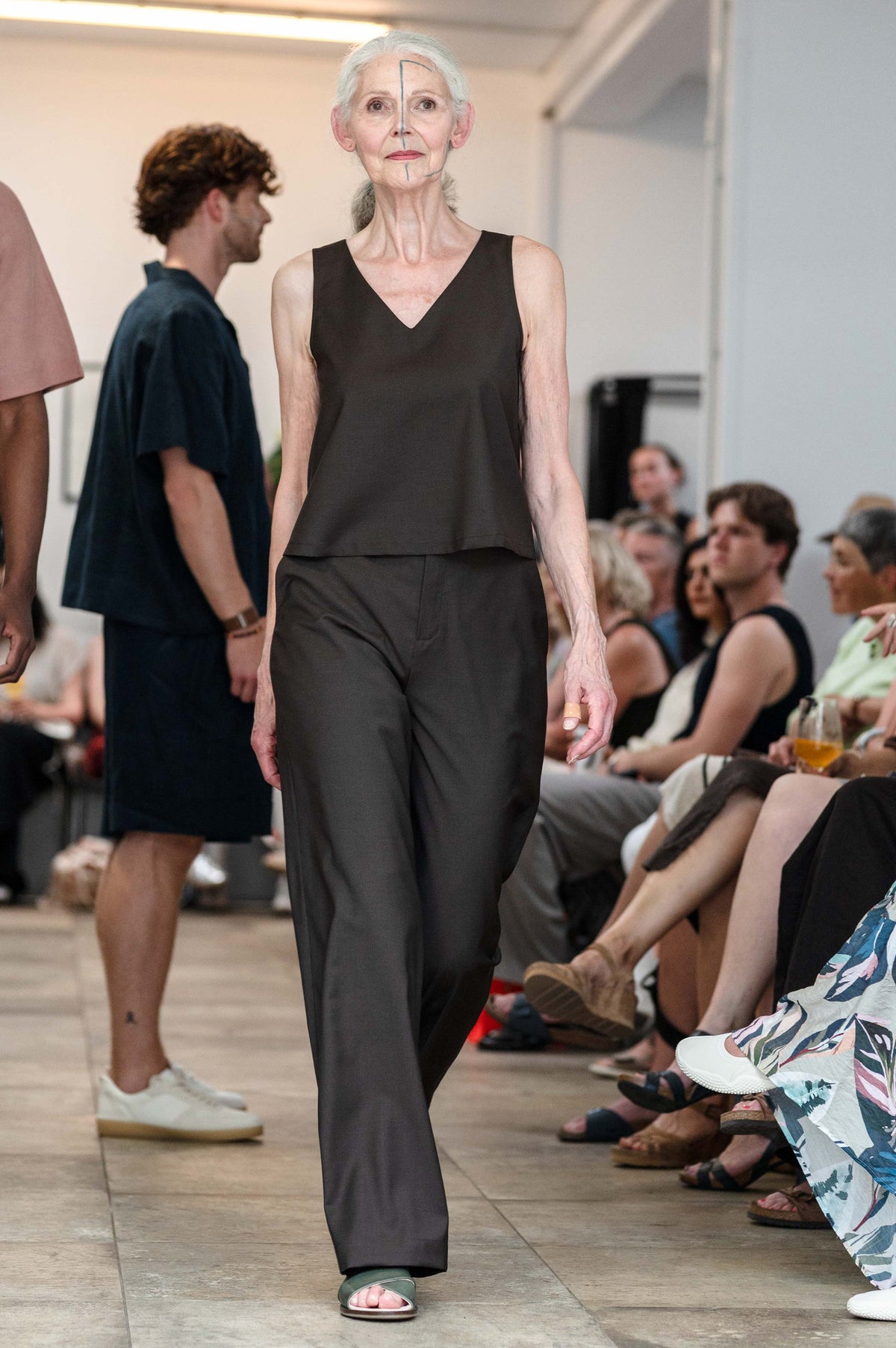 NNIstudio - MARLENE Hose Wool - Chocolate Brown - XS -