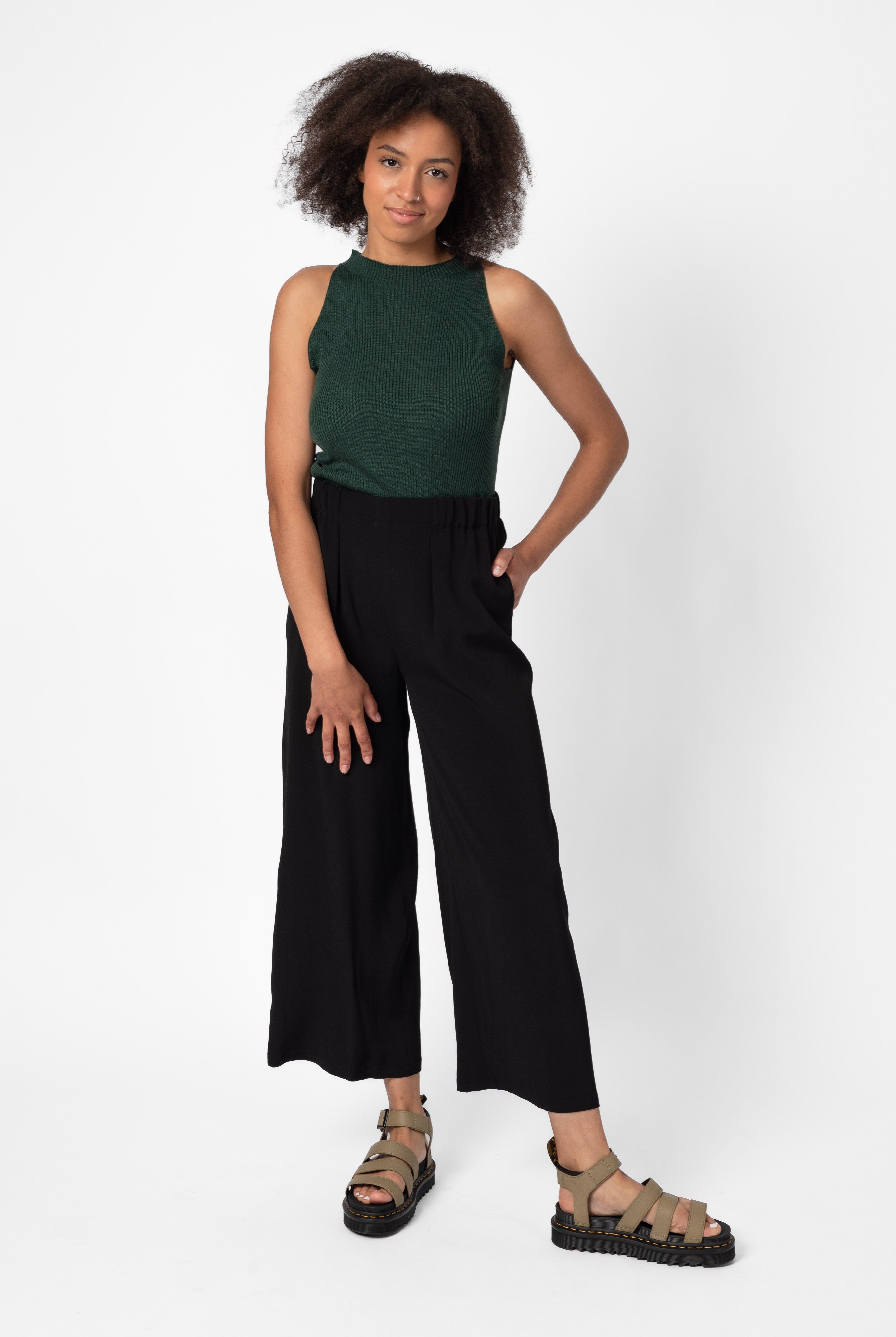 NNIstudio - NECKLINE Top - Ash Purple - XS -