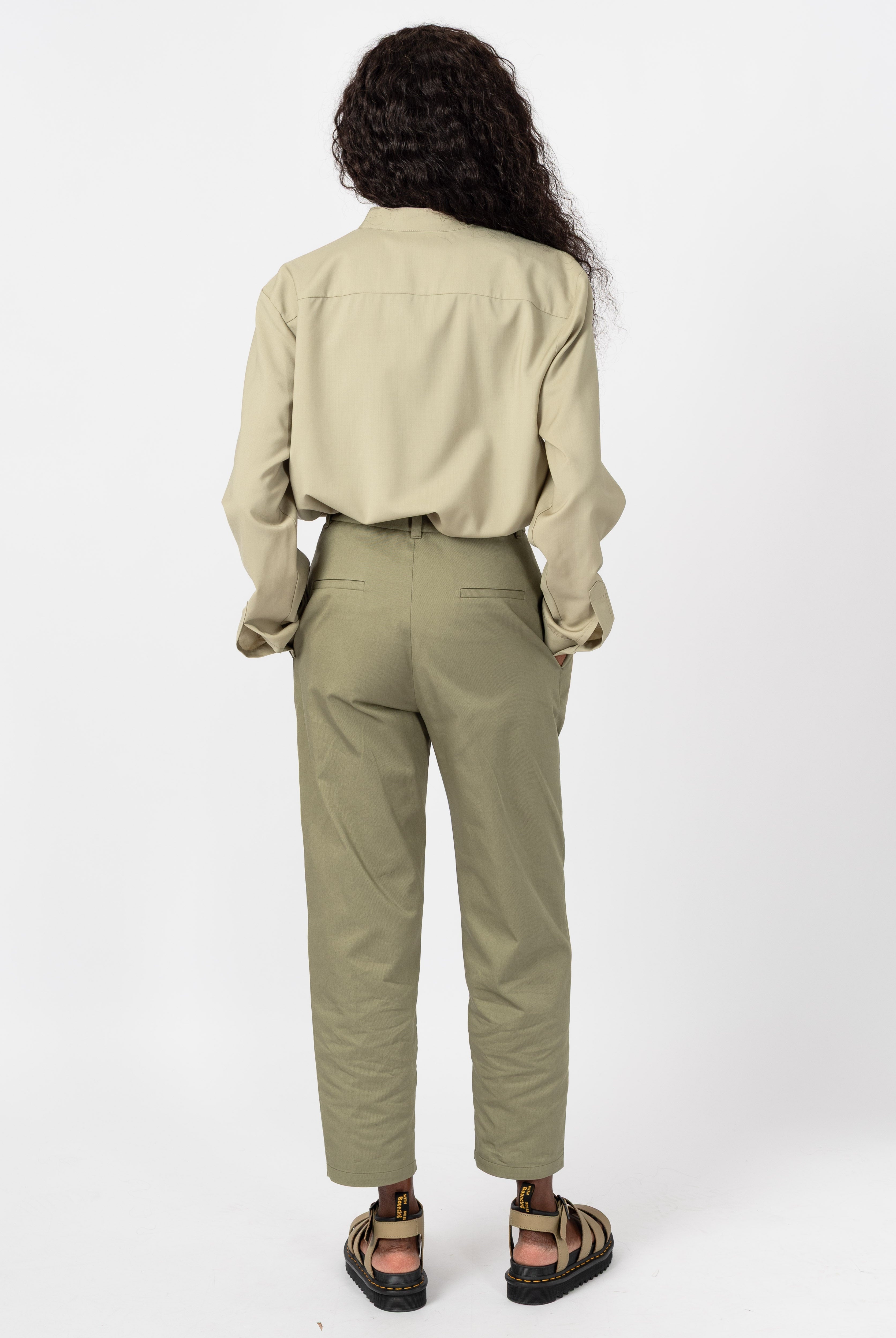 NNIstudio - O - SHAPE Hose Cotton - Oyster Grey - XS -