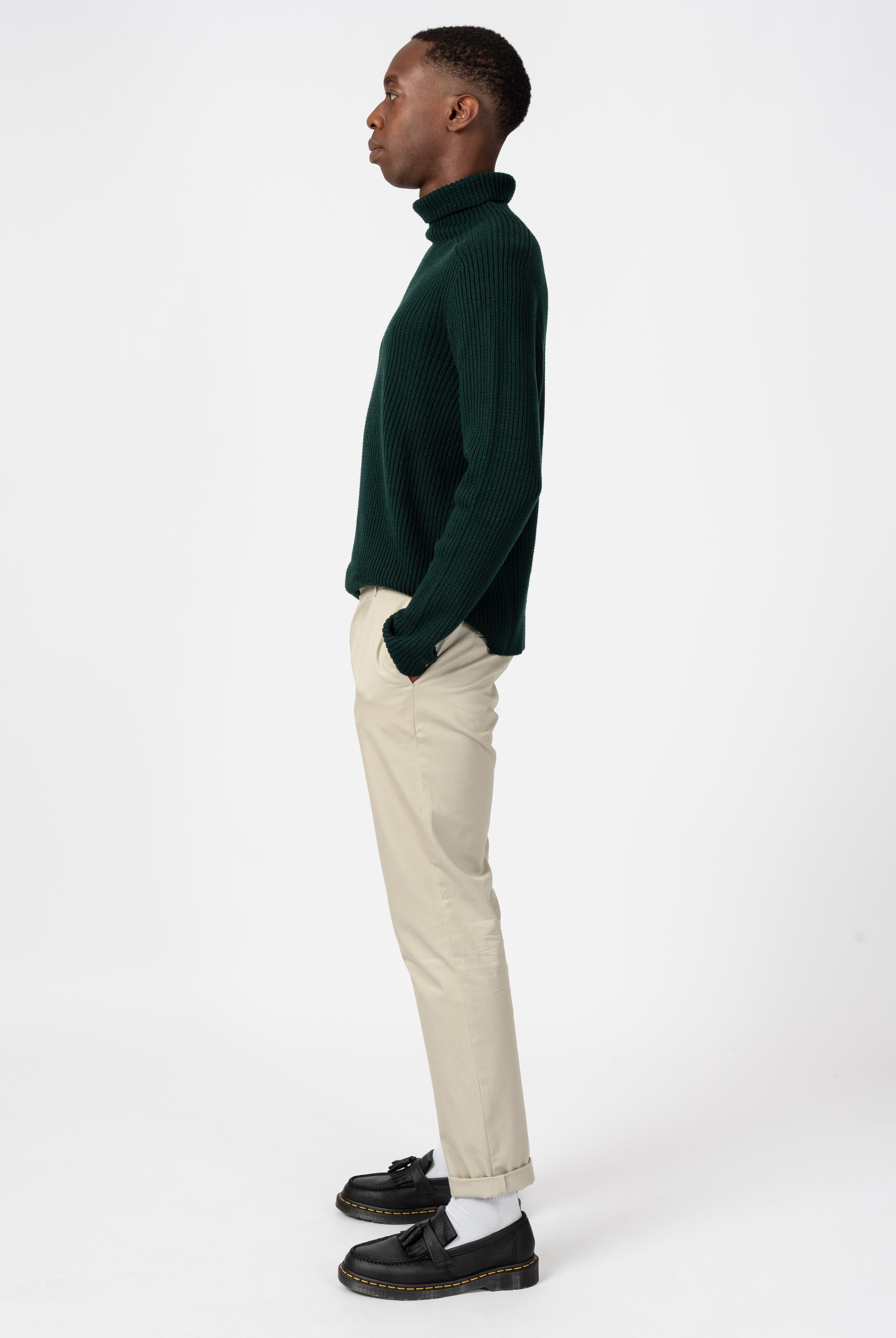 NNIstudio - OFFICE 2.0 Hose Cotton Low - Oyster Grey - XS -