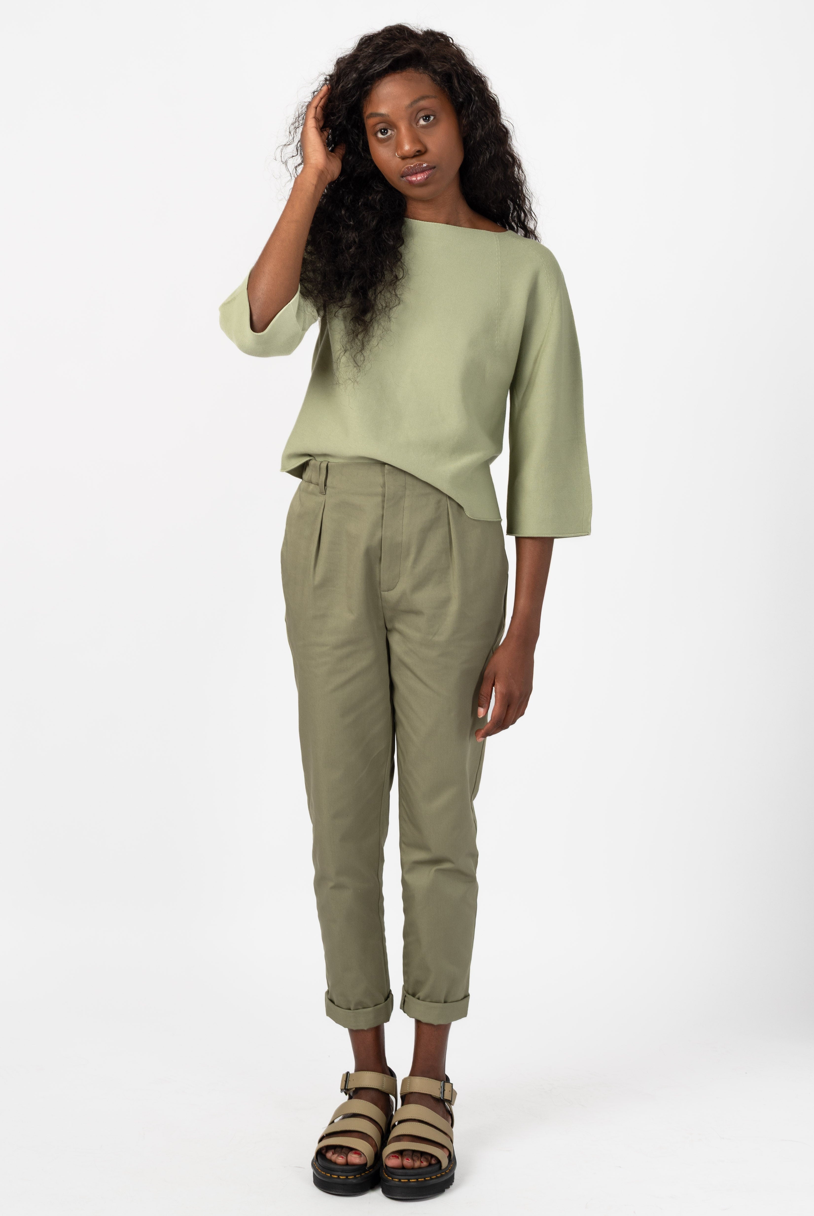 NNIstudio - OFFICE 2.0 Hose Cotton Low - Oyster Grey - XS -