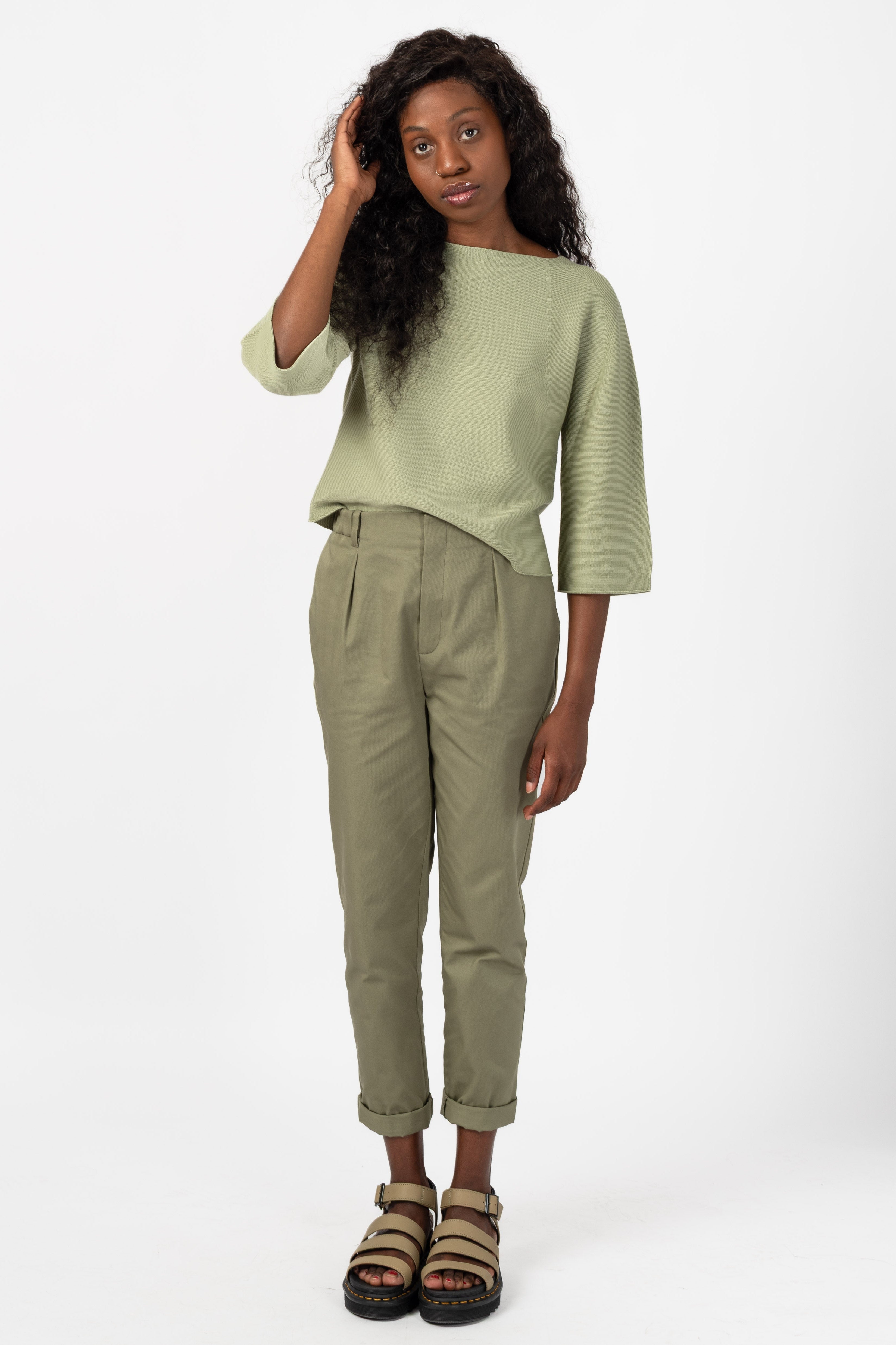 NNIstudio - OFFICE 2.0 Hose Cotton Low - Oyster Grey - XS -