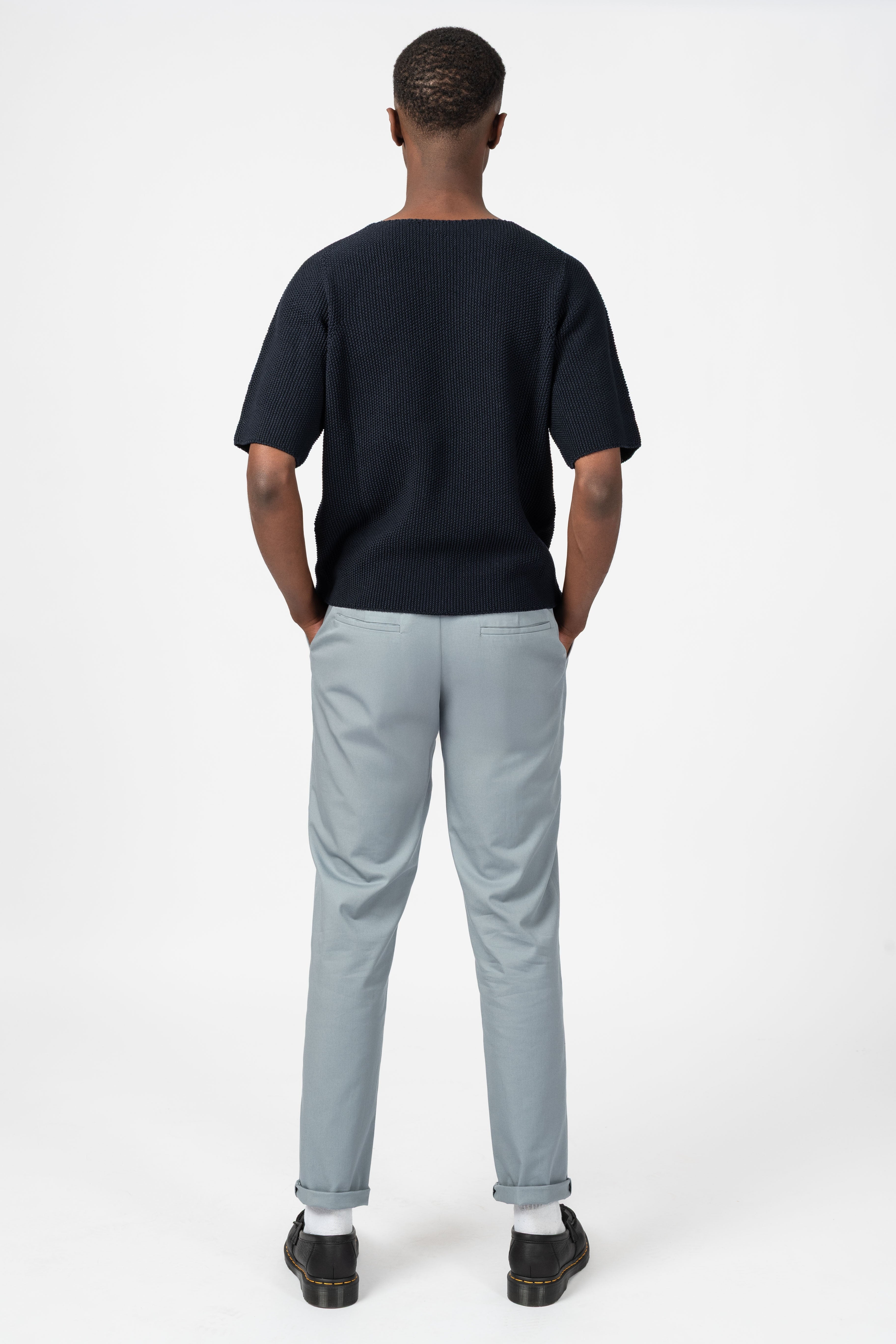 NNIstudio - OFFICE 2.0 Hose Cotton Low - Slate Green - XS -