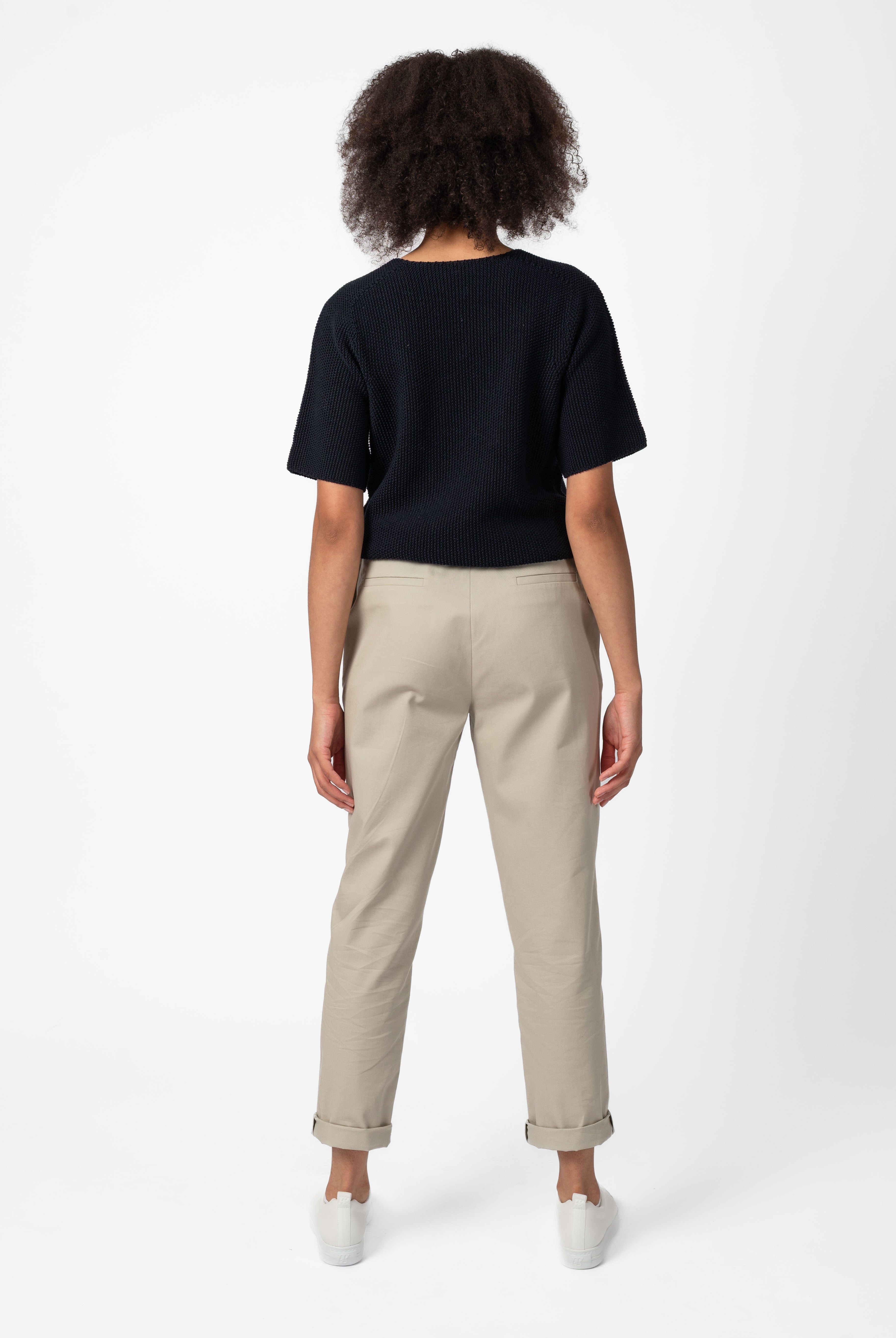 NNIstudio - OFFICE 2.0 Hose COTTON - Oyster Grey - XXS -