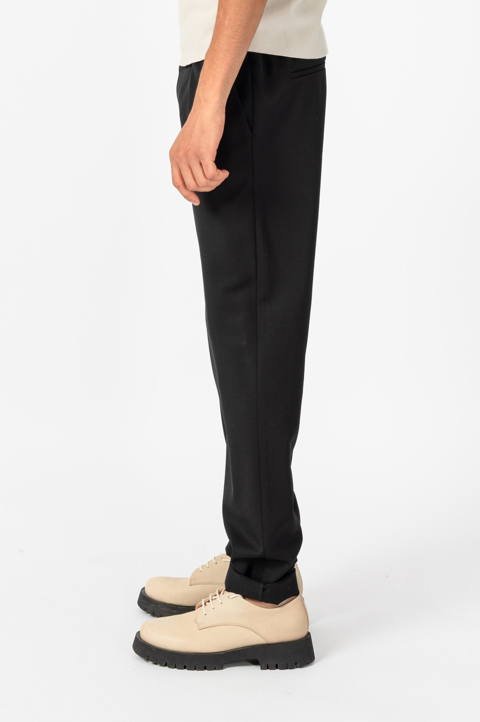NNIstudio - OFFICE 2.0 Hose Wool Low - Phantom Black - XS -