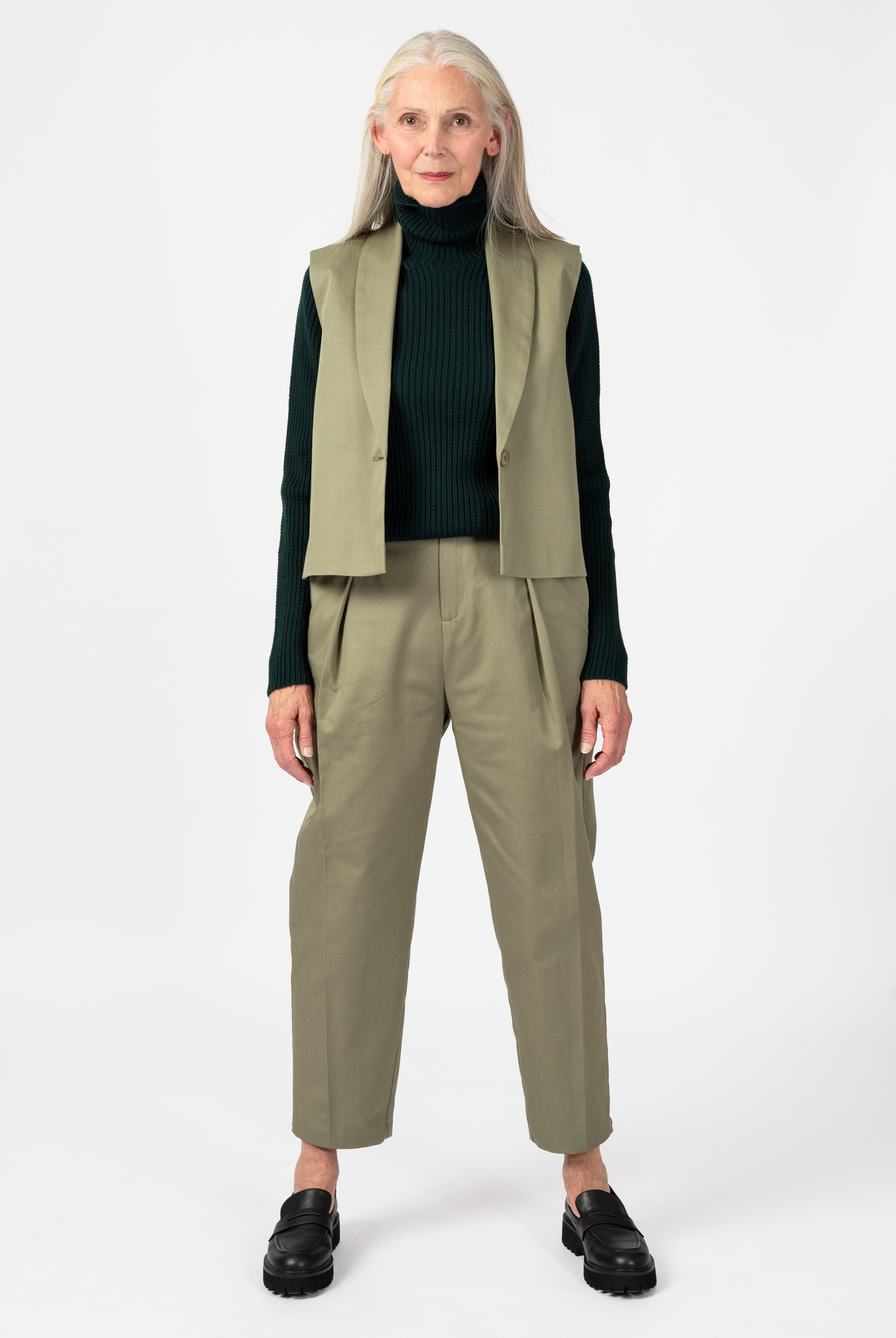 NNIstudio - OFFICE 2.0 Weste - Camel - XS/S -