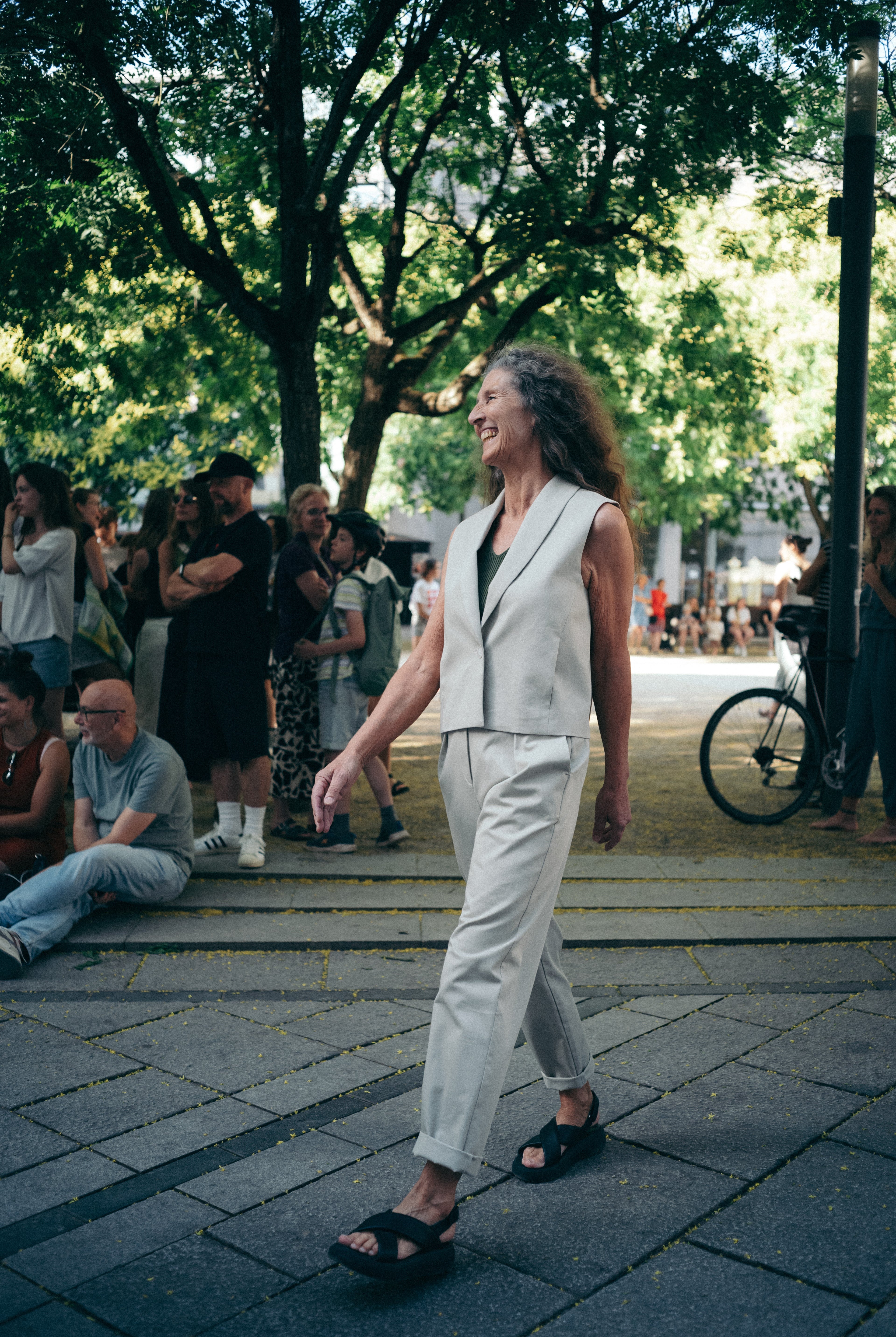 NNIstudio - OFFICE 2.0 Weste - Oyster Grey - XS/S -