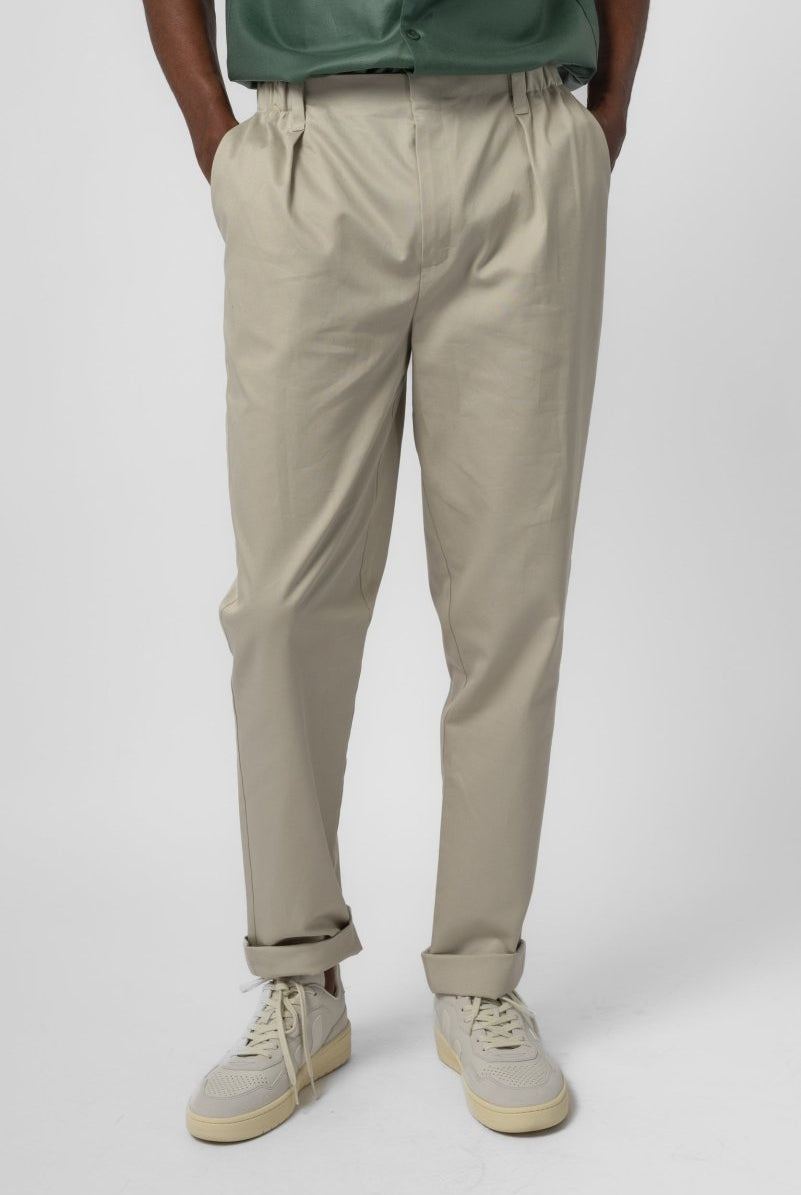 NNIstudio - OFFICE Hose COTTON Male - Stone - XS -