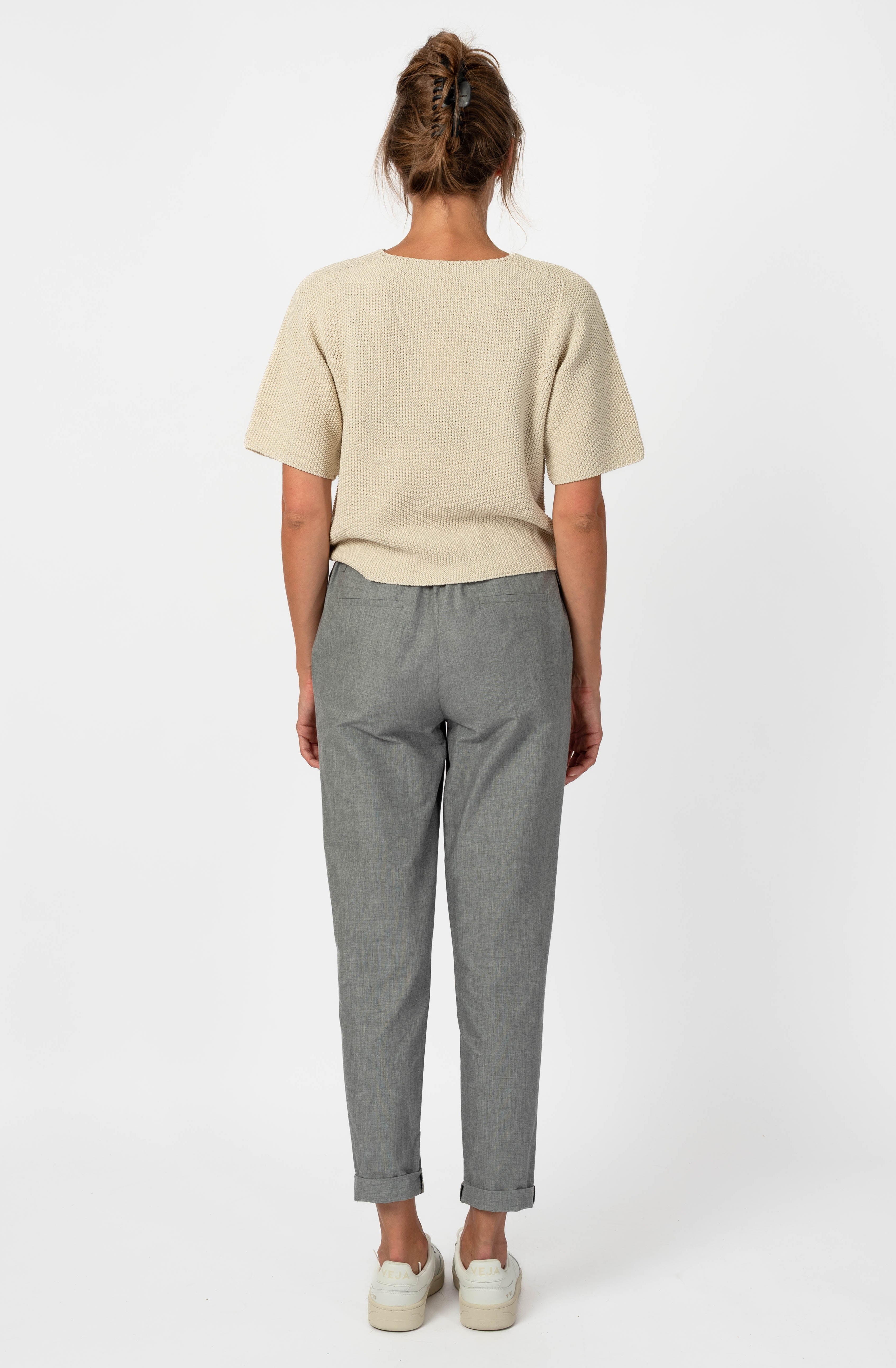 NNIstudio - OFFICE Hose Cotton - Moon Grey - XXS -