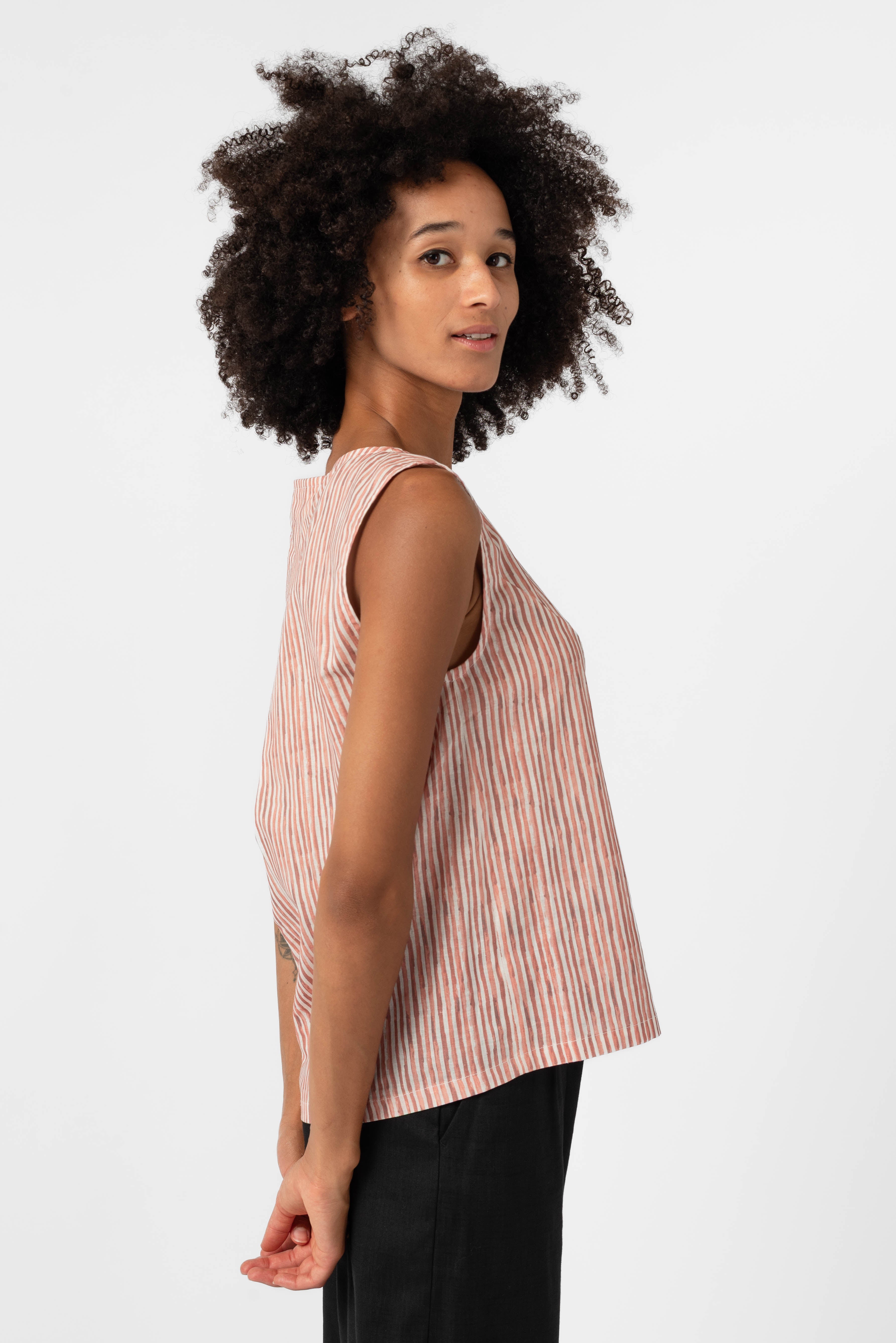 NNIstudio - PAINT Shirt - Coral Rose - XS/S -