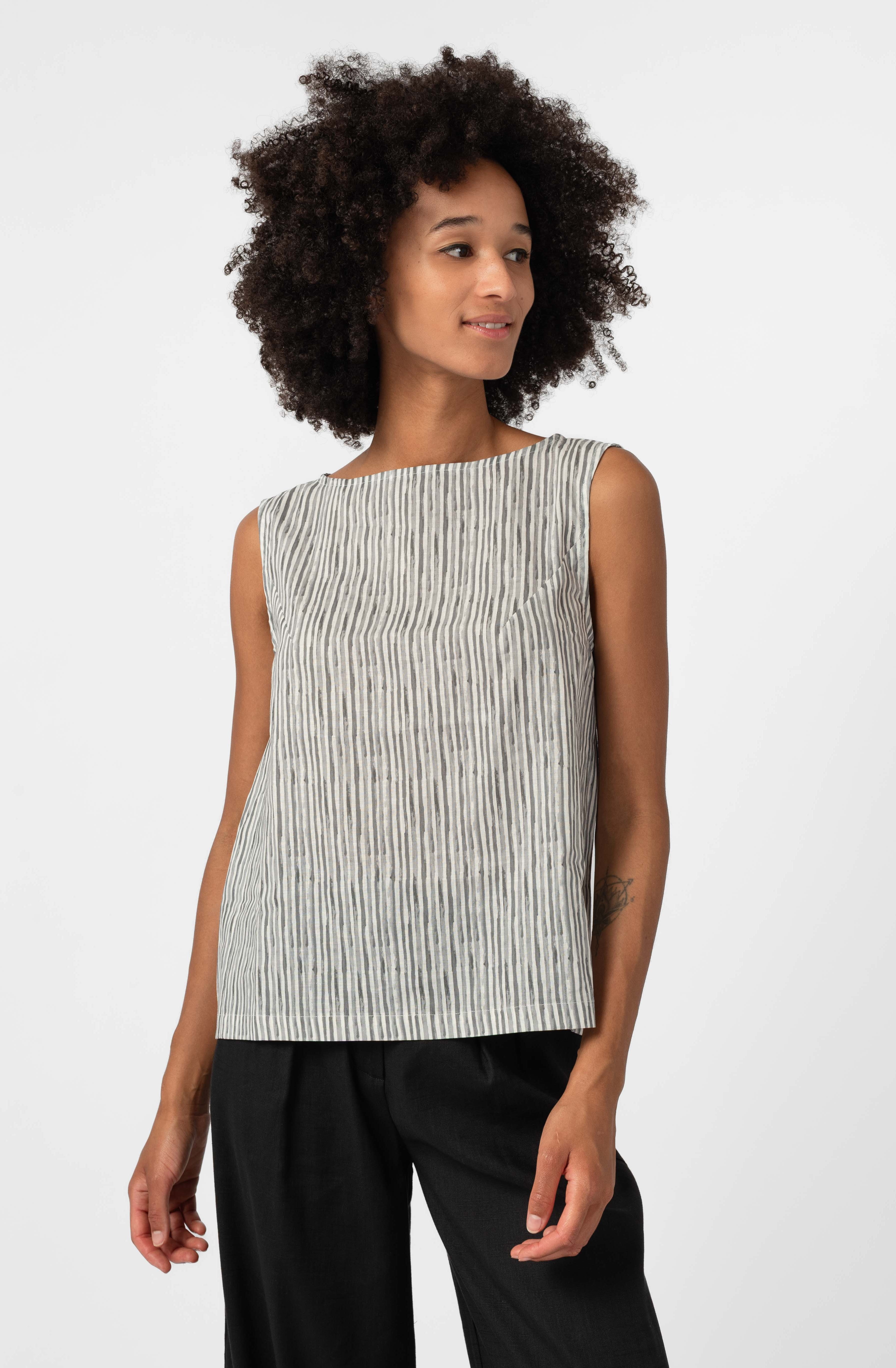 NNIstudio - PAINT Shirt - Moon Grey - XS/S -