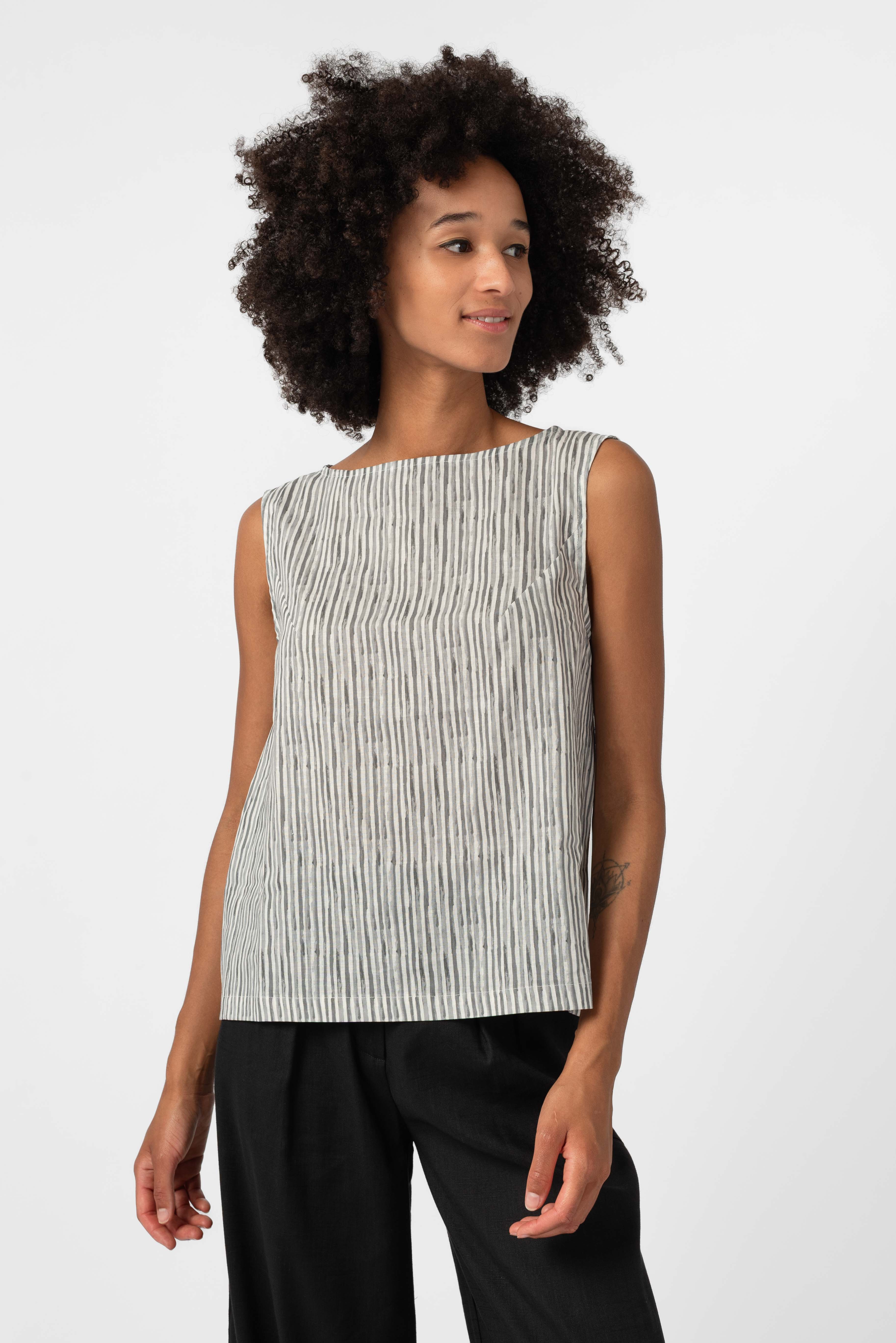 NNIstudio - PAINT Shirt - Moon Grey - XS/S -
