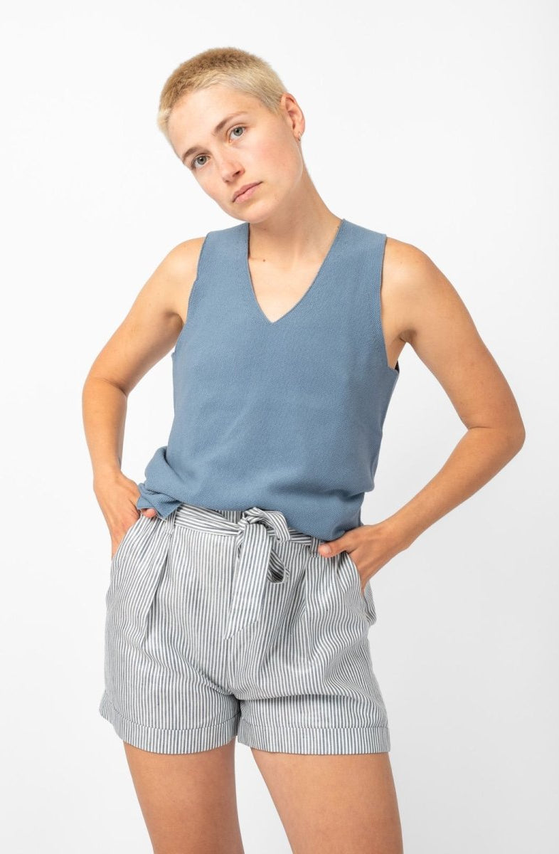 NNIstudio - PAPERBAG STRIPED shorts - XS -