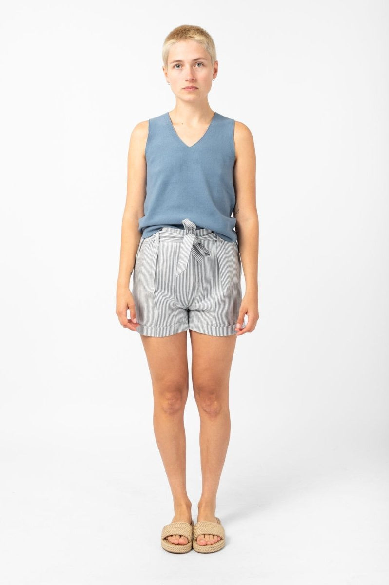 NNIstudio - PAPERBAG STRIPED shorts - XS -
