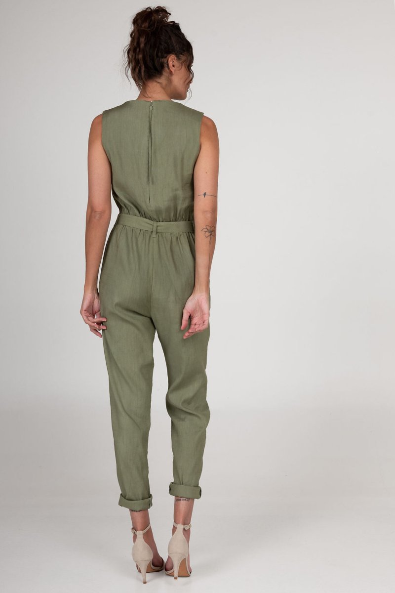 NNIstudio - PIN Overall - Olive - XS -