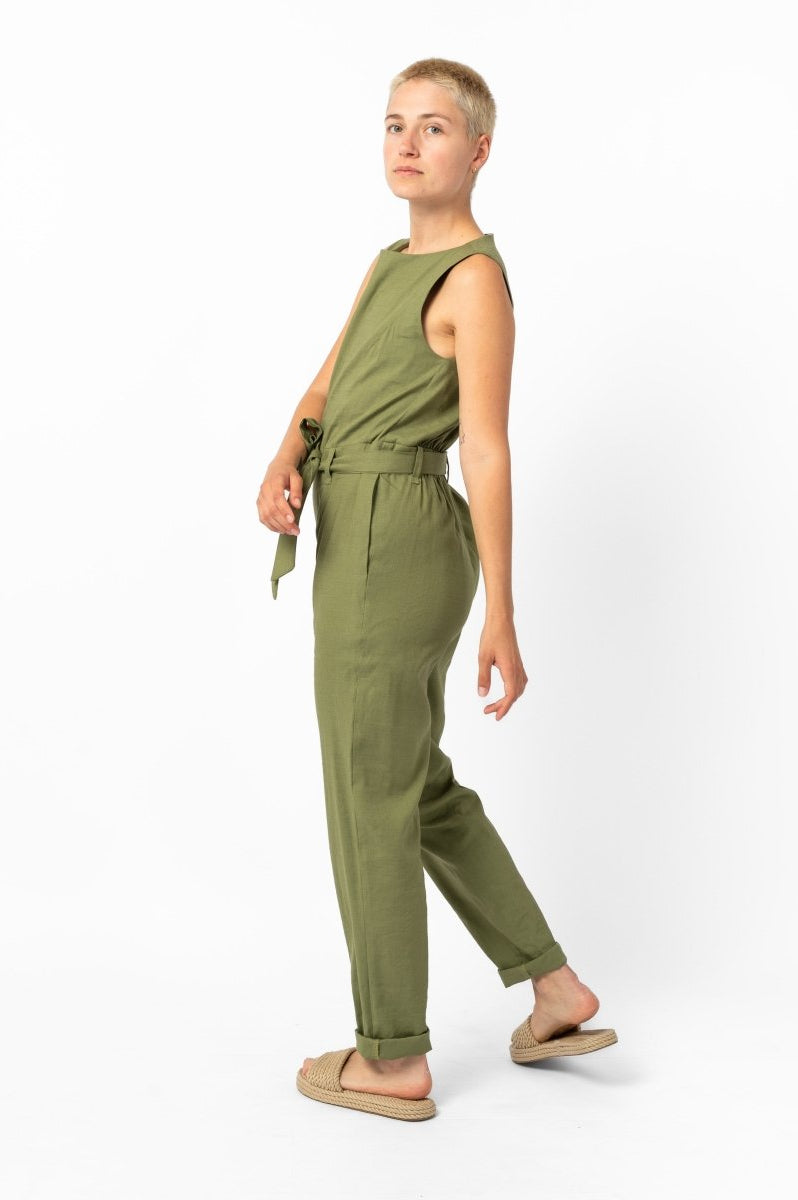 NNIstudio - PIN Overall - Olive - XS -