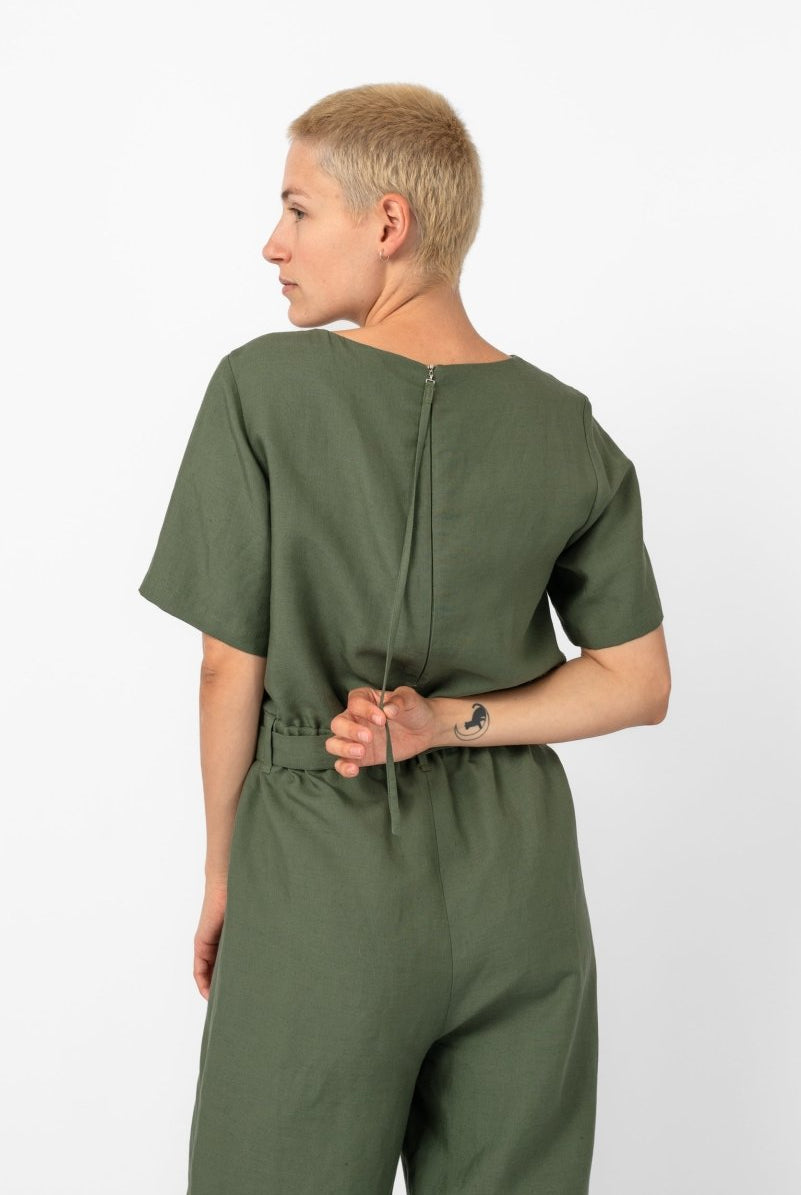 NNIstudio - PLAIN 2.0 Overall – limitierte Farbe - Olivgrün - XXS -