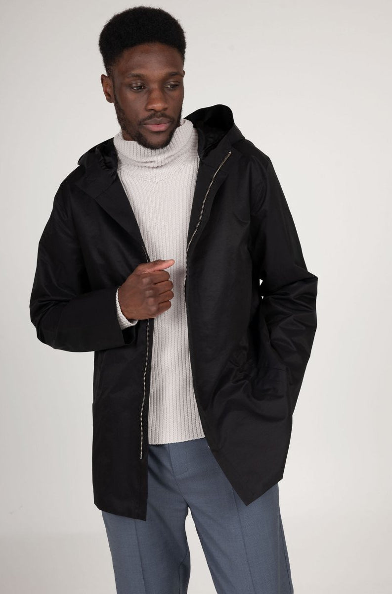 NNIstudio - RAINCOAT Male - Schwarz - XS -