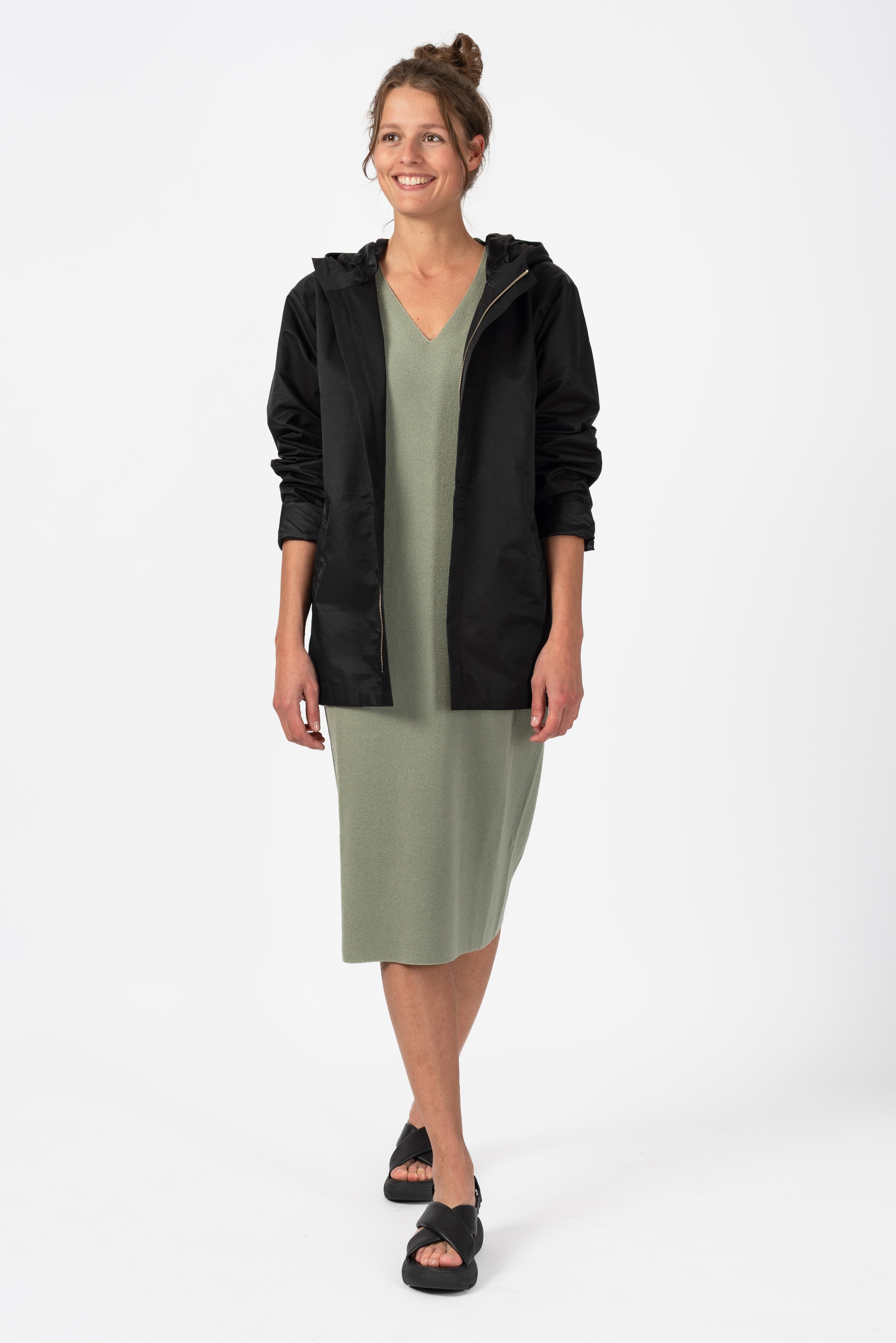 NNIstudio - RAINCOAT Unisex - Phantom Black - XS -