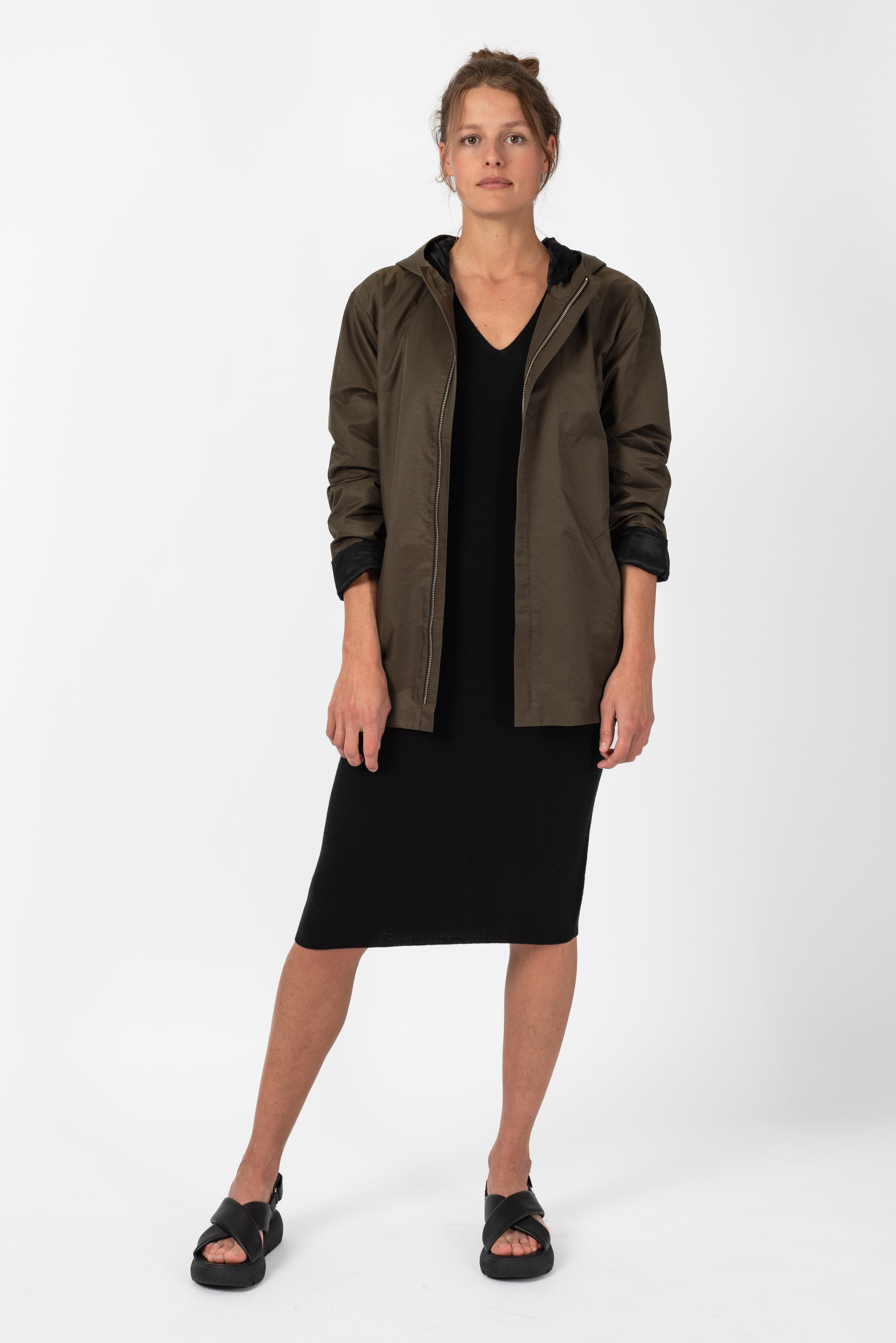 NNIstudio - RAINCOAT Unisex - Phantom Black - XS -