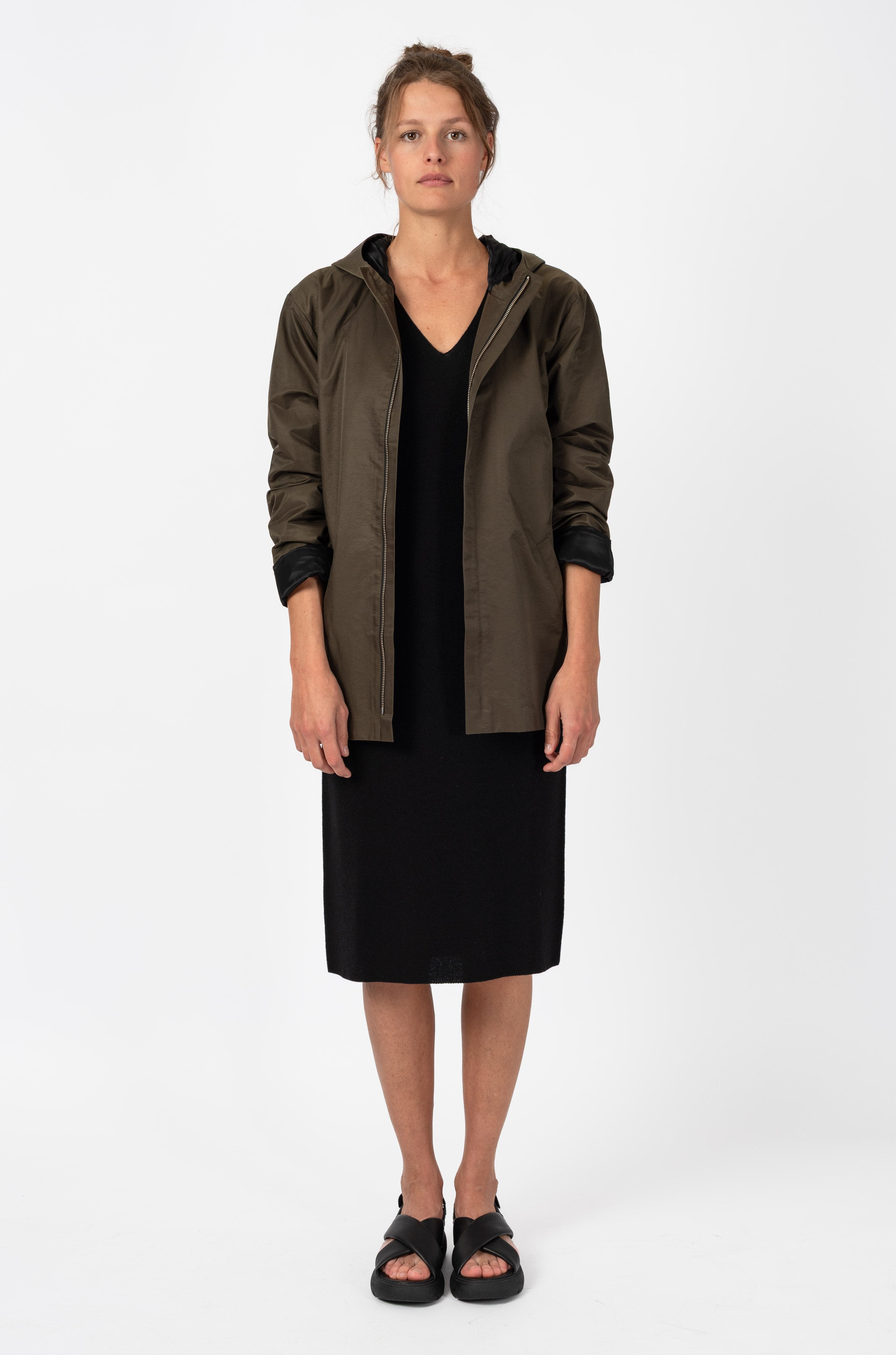 NNIstudio - RAINCOAT Unisex - Phantom Black - XS -