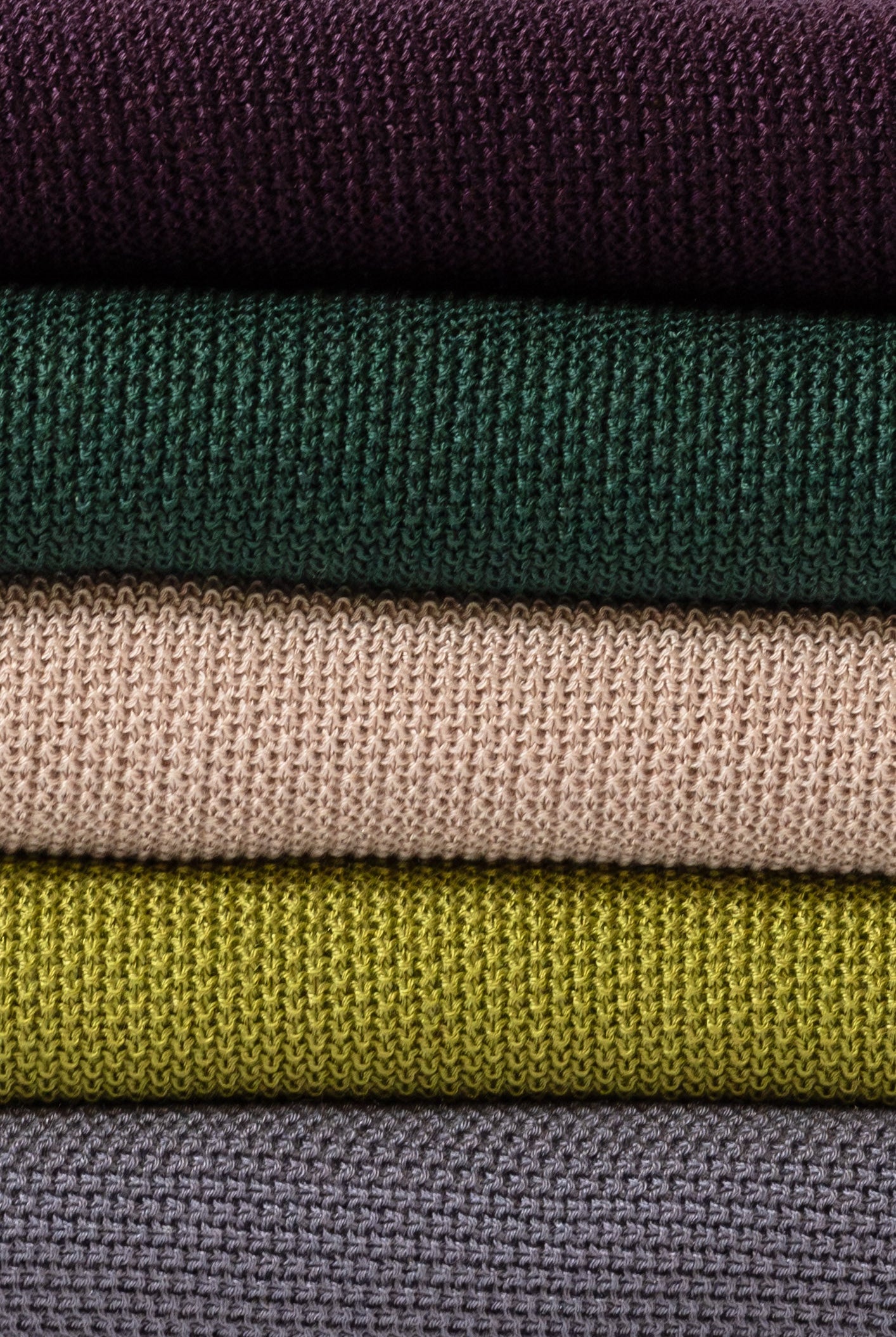 NNIstudio - RICE 2.0 Strick - Stola - Ash Purple -