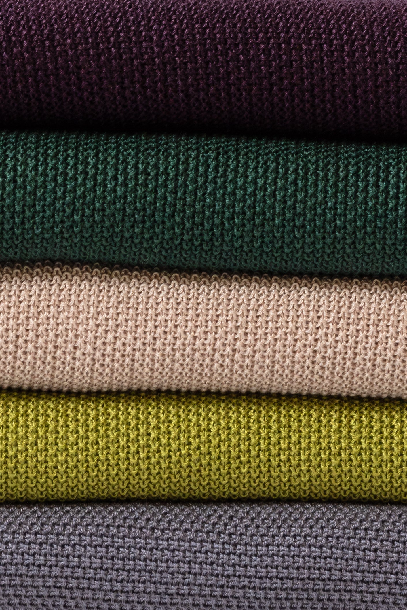 NNIstudio - RICE 2.0 Strick - Stola - Ash Purple -