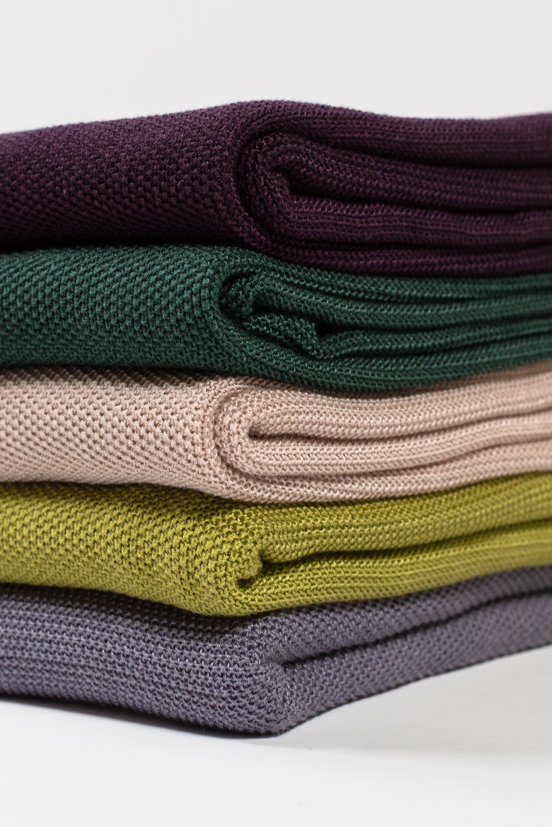 NNIstudio - RICE 2.0 Strick - Stola - Ash Purple -
